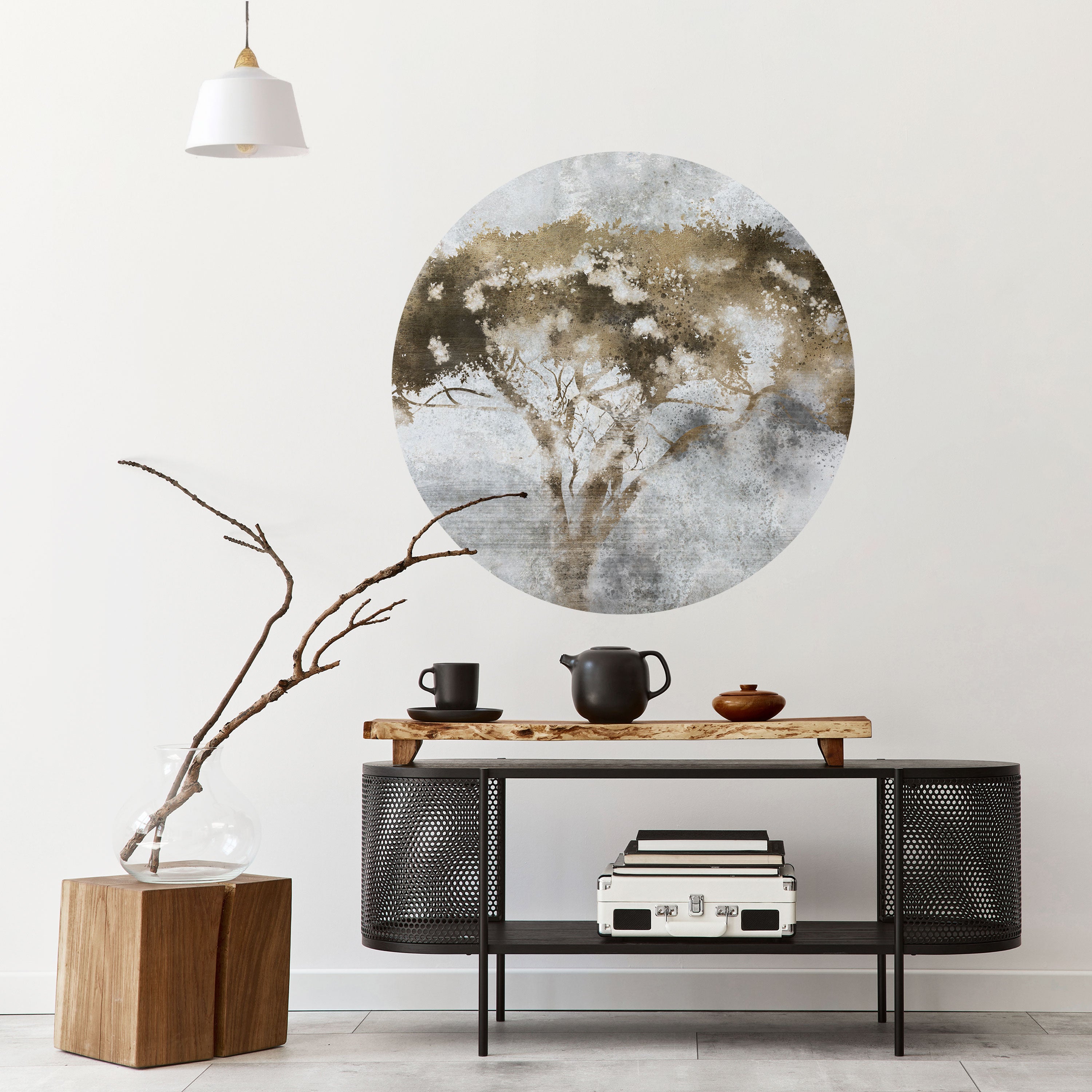 LONESOME CROWN Naklejka okrągła