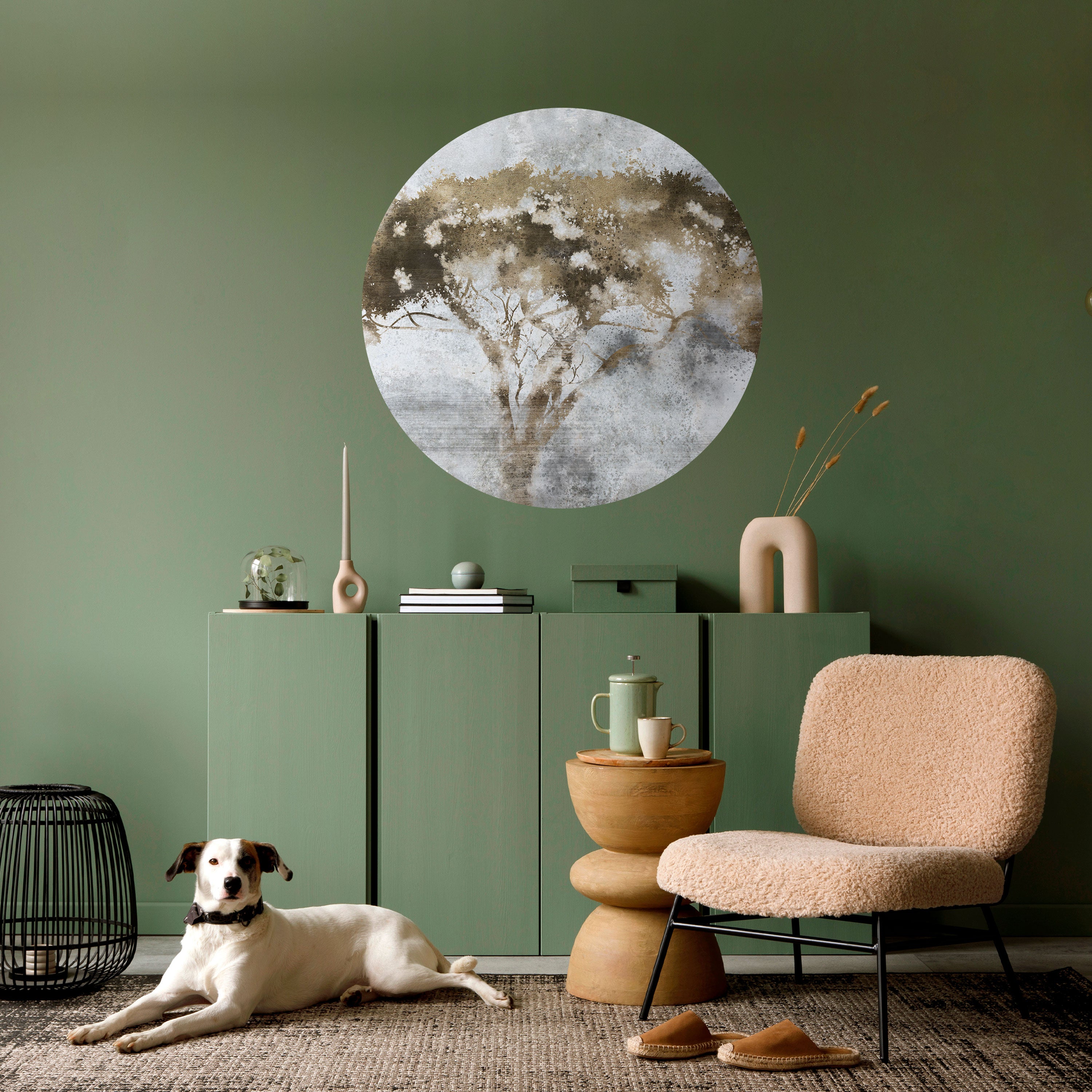 LONESOME CROWN Naklejka okrągła