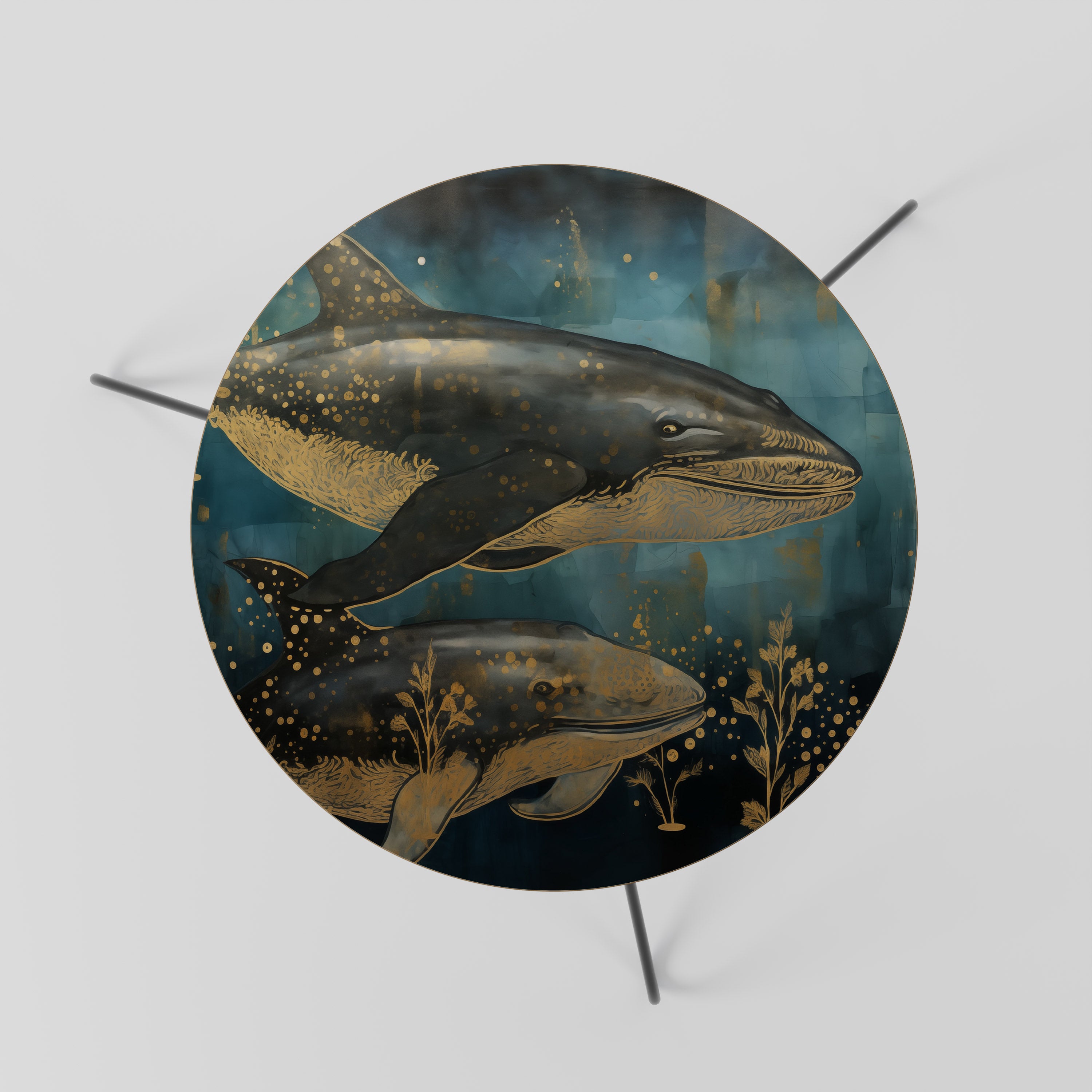 AQUATIC ELEGANCE Stolik kawowy mały