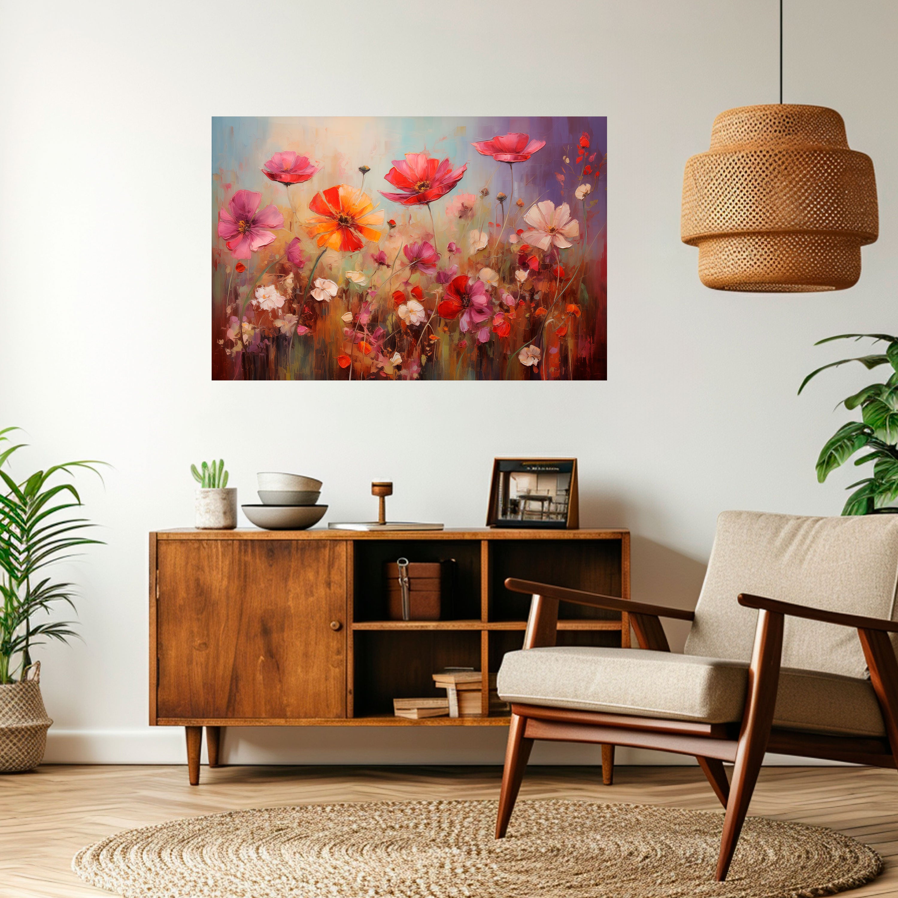 GARDEN DAYDREAM Naklejka/Plakat poziomy