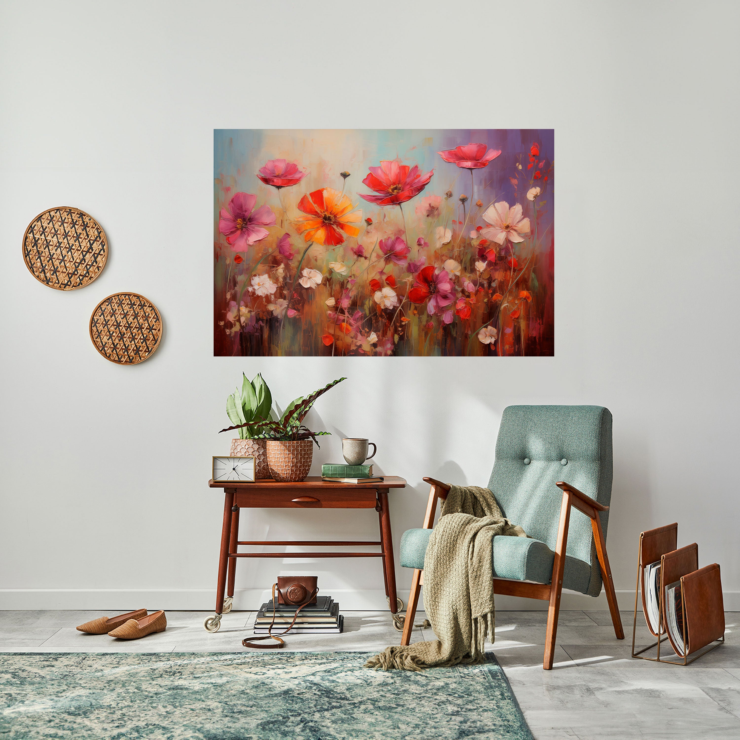 GARDEN DAYDREAM Naklejka/Plakat poziomy