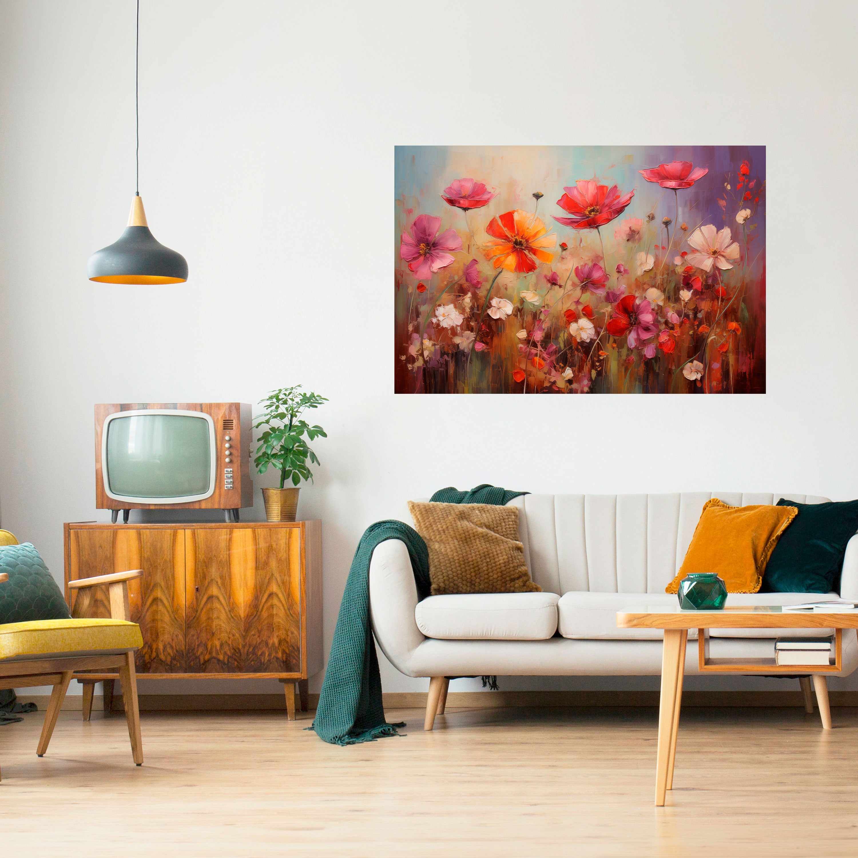 GARDEN DAYDREAM Naklejka/Plakat poziomy