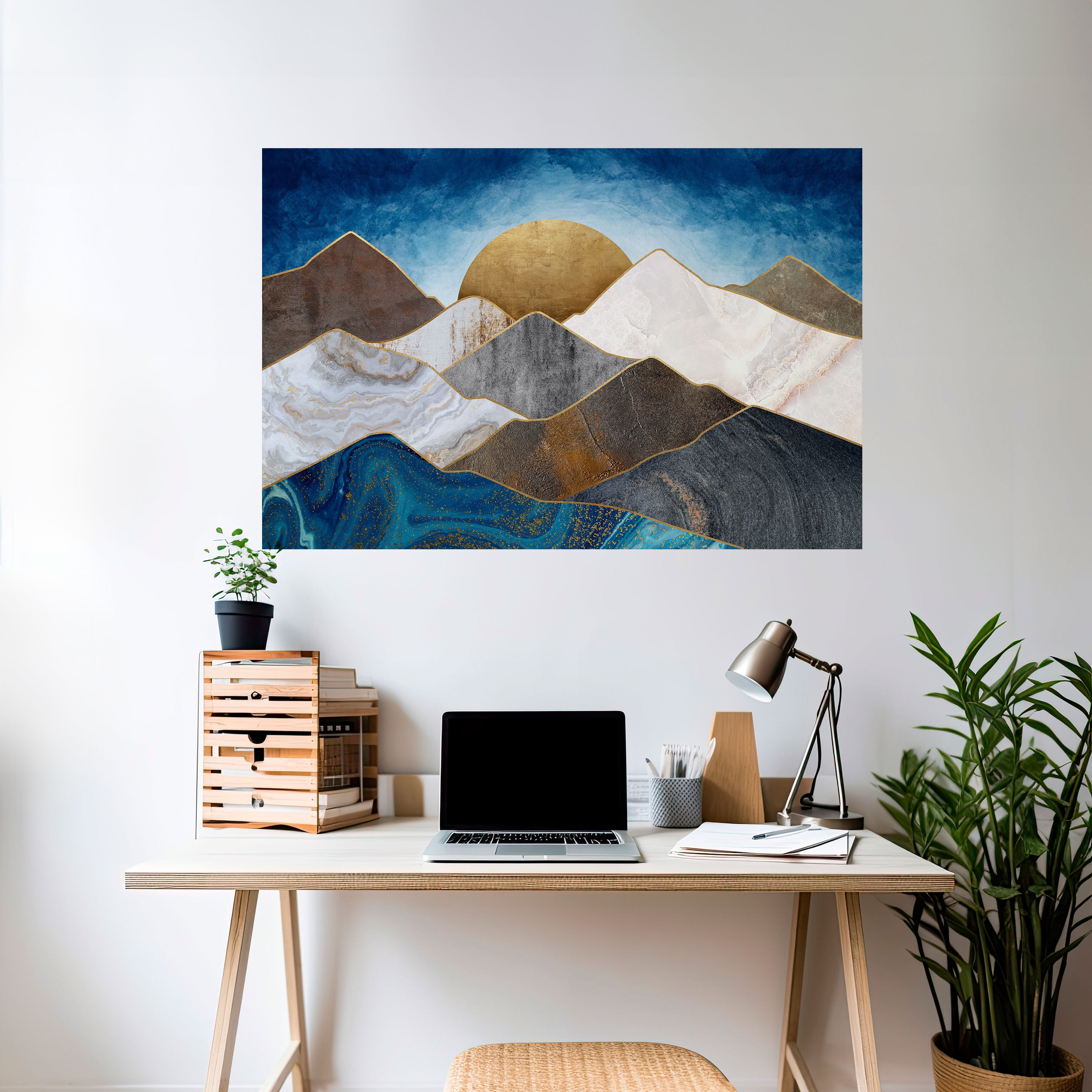 SHEEN OF PEAKS Naklejka/Plakat poziomy