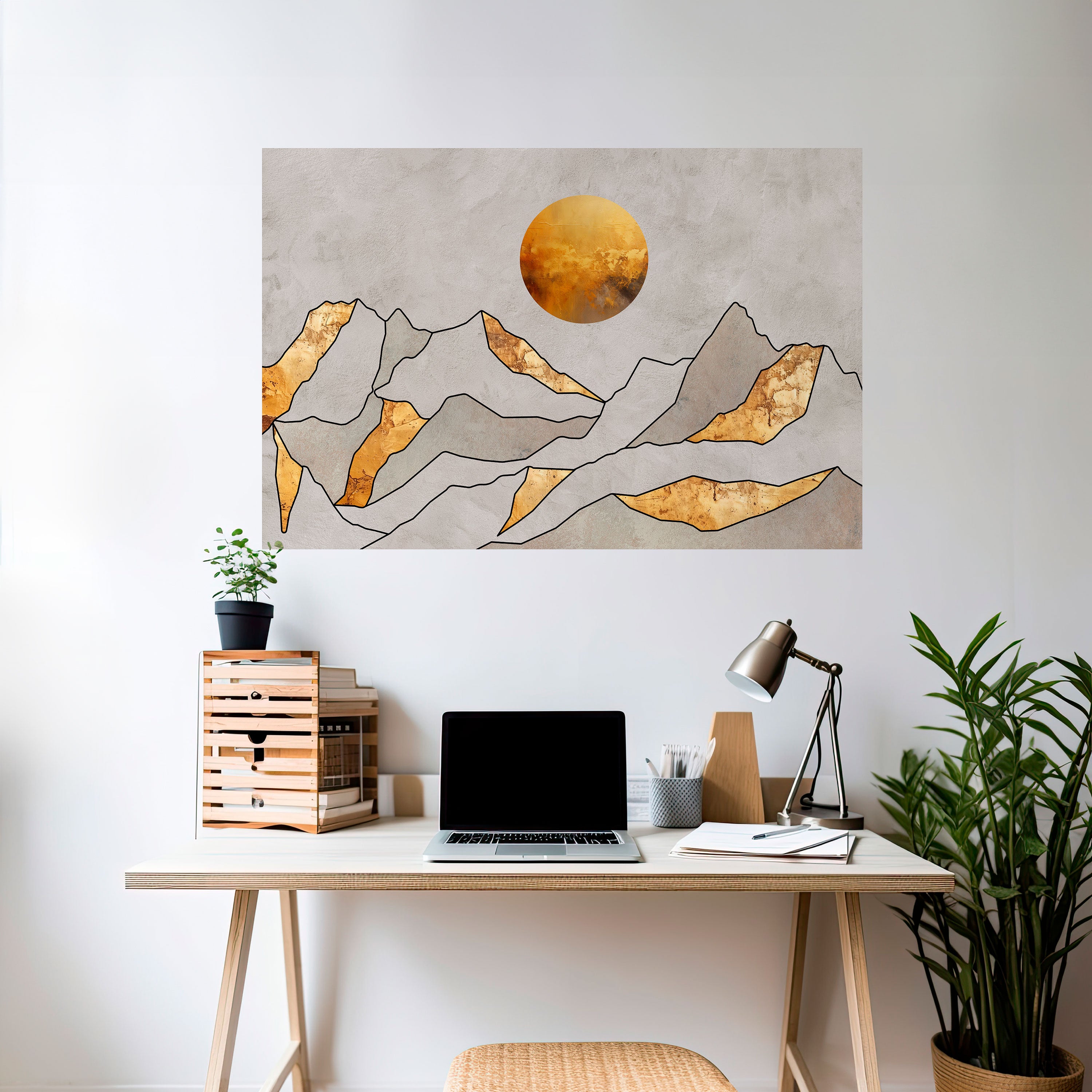 SUNNY BLAZE Naklejka/Plakat poziomy