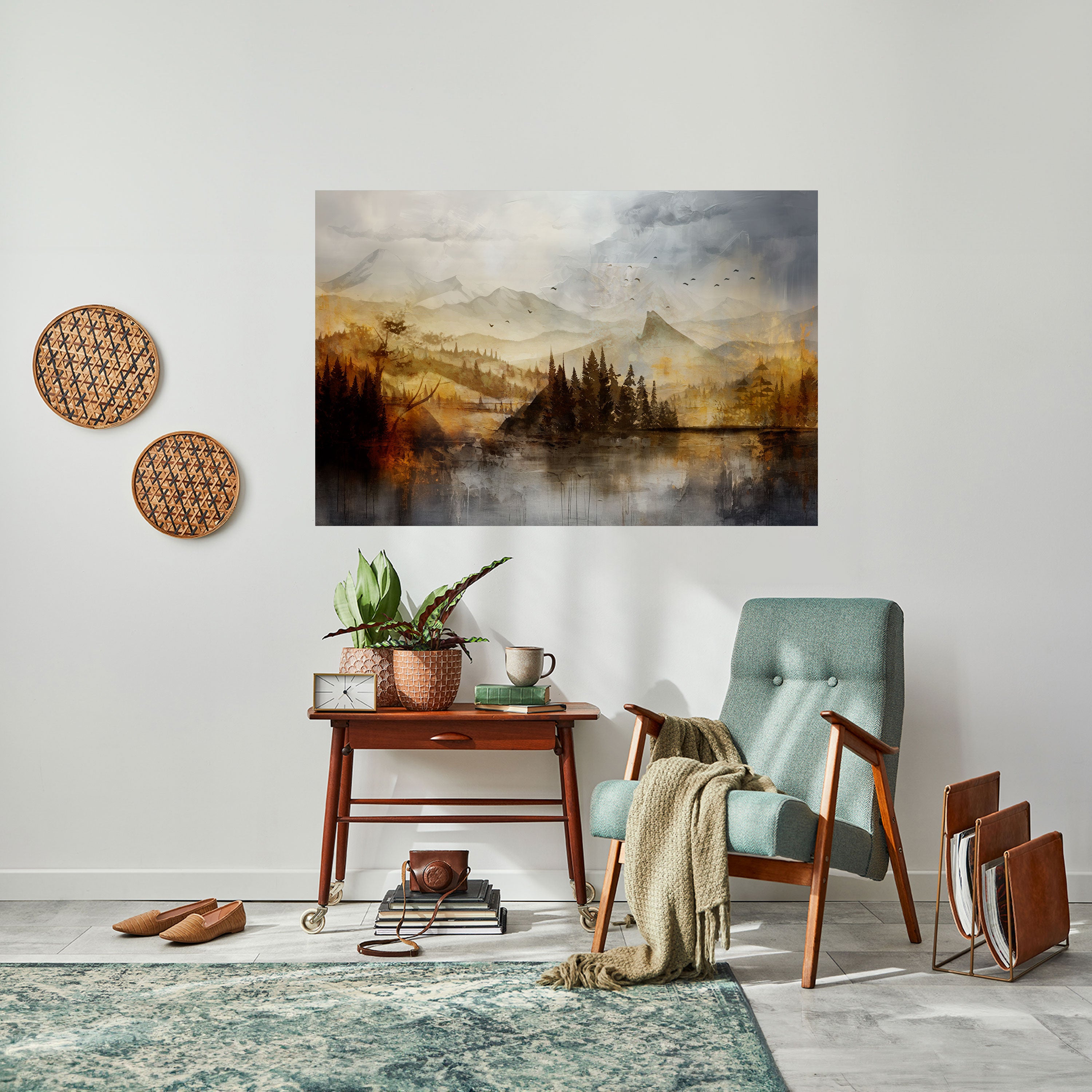 AUTUMN AURA Naklejka/Plakat poziomy
