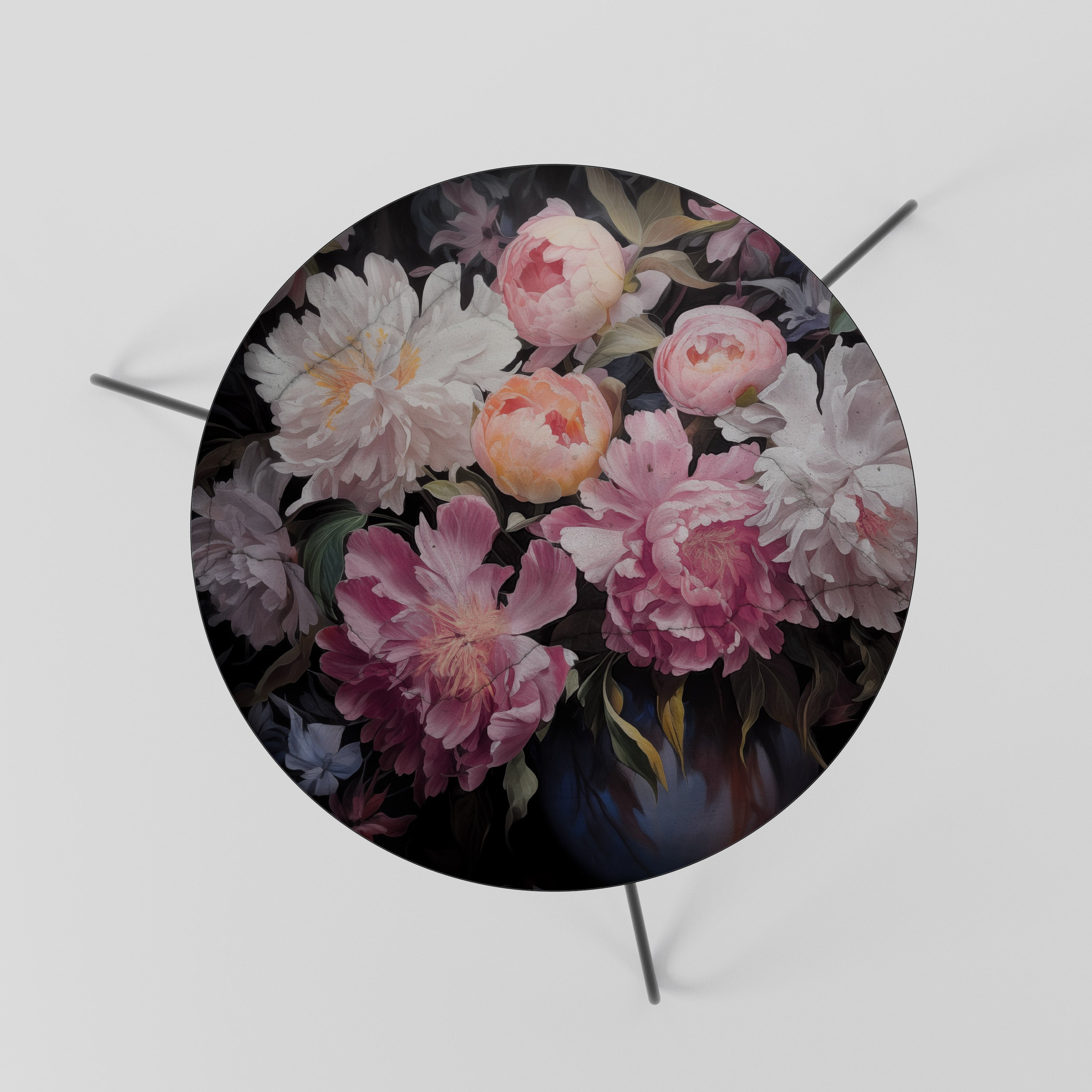 CRASHED PEONIES Stolik kawowy mały
