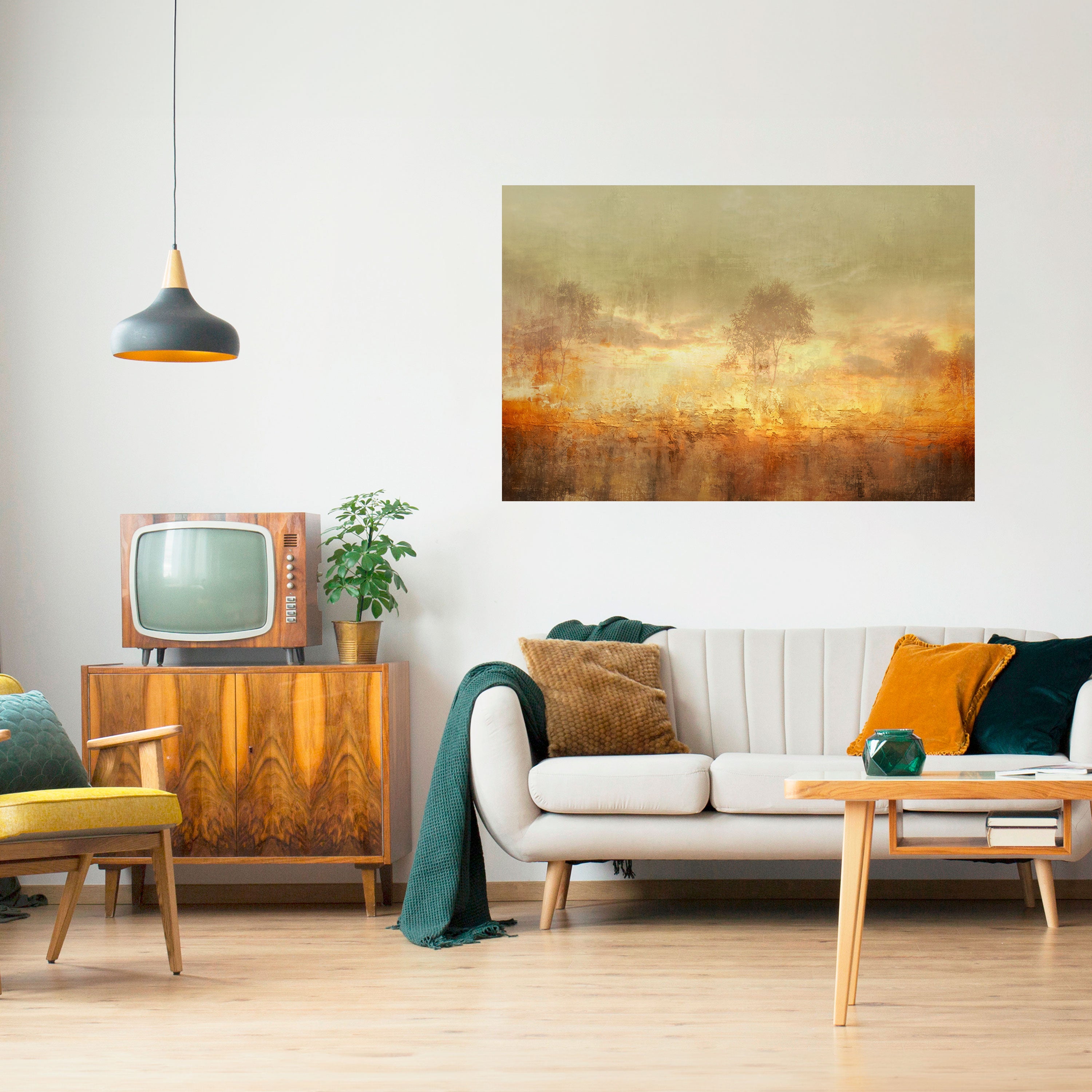 AMBER DREAMSCAPE Naklejka/Plakat poziomy