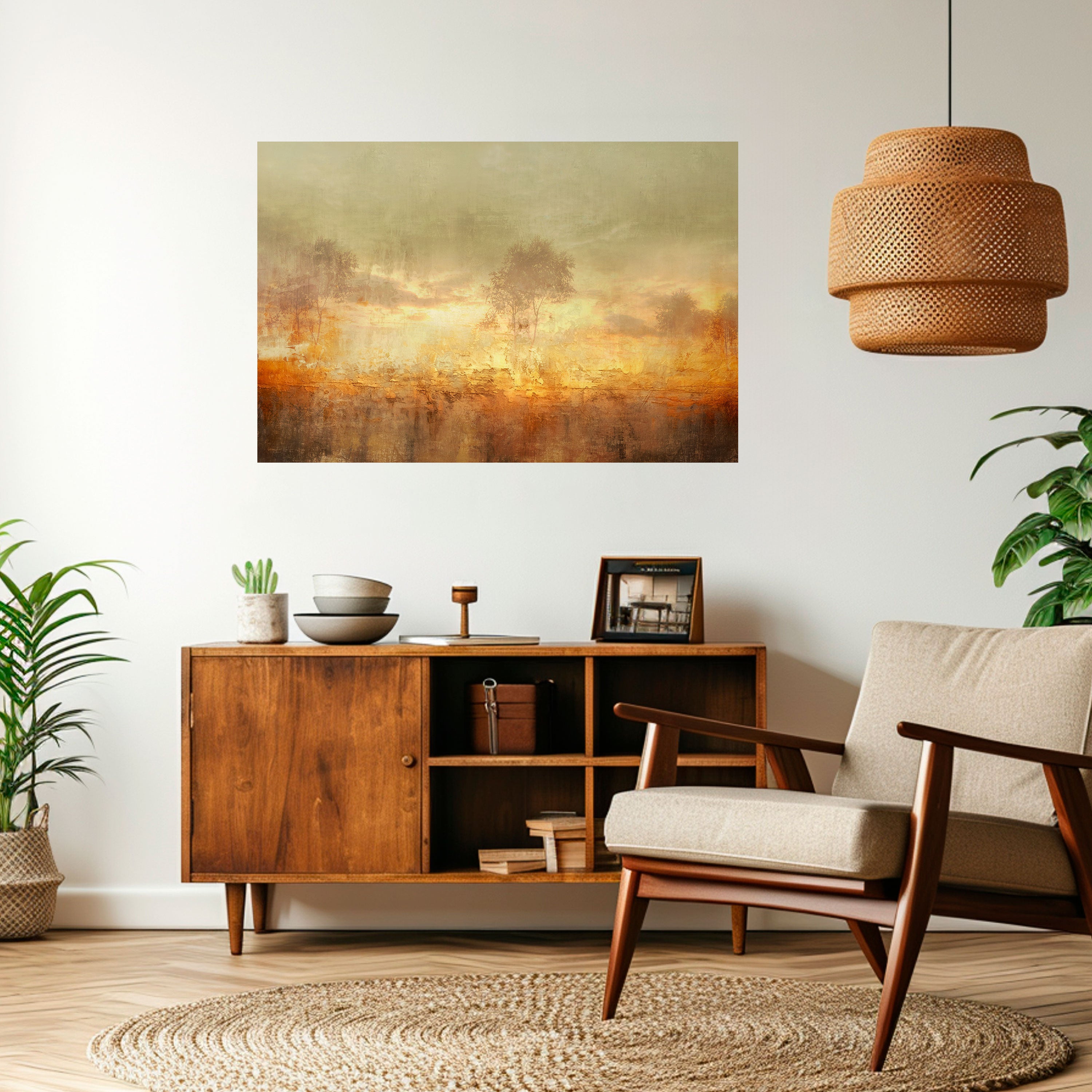 AMBER DREAMSCAPE Naklejka/Plakat poziomy