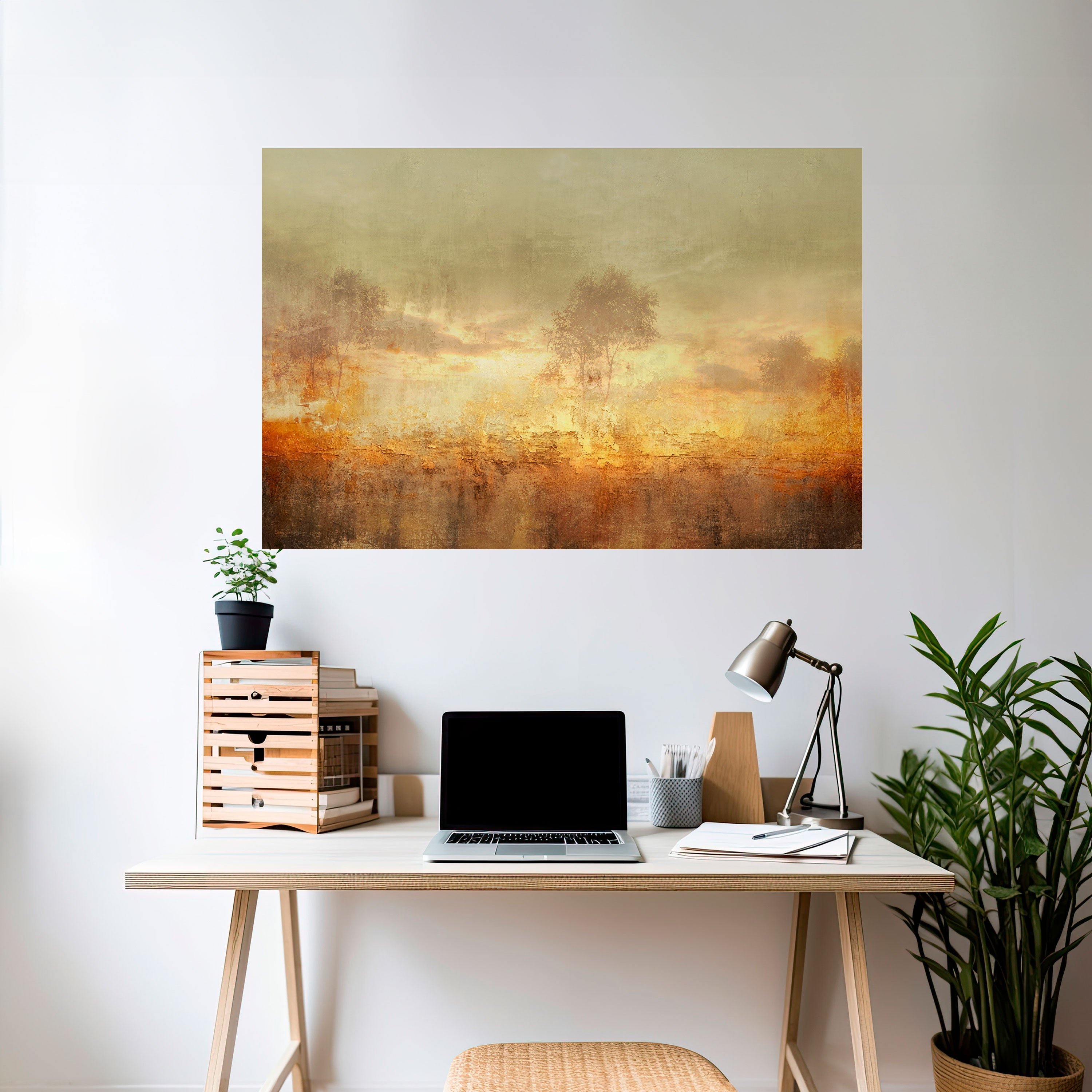 AMBER DREAMSCAPE Naklejka/Plakat poziomy