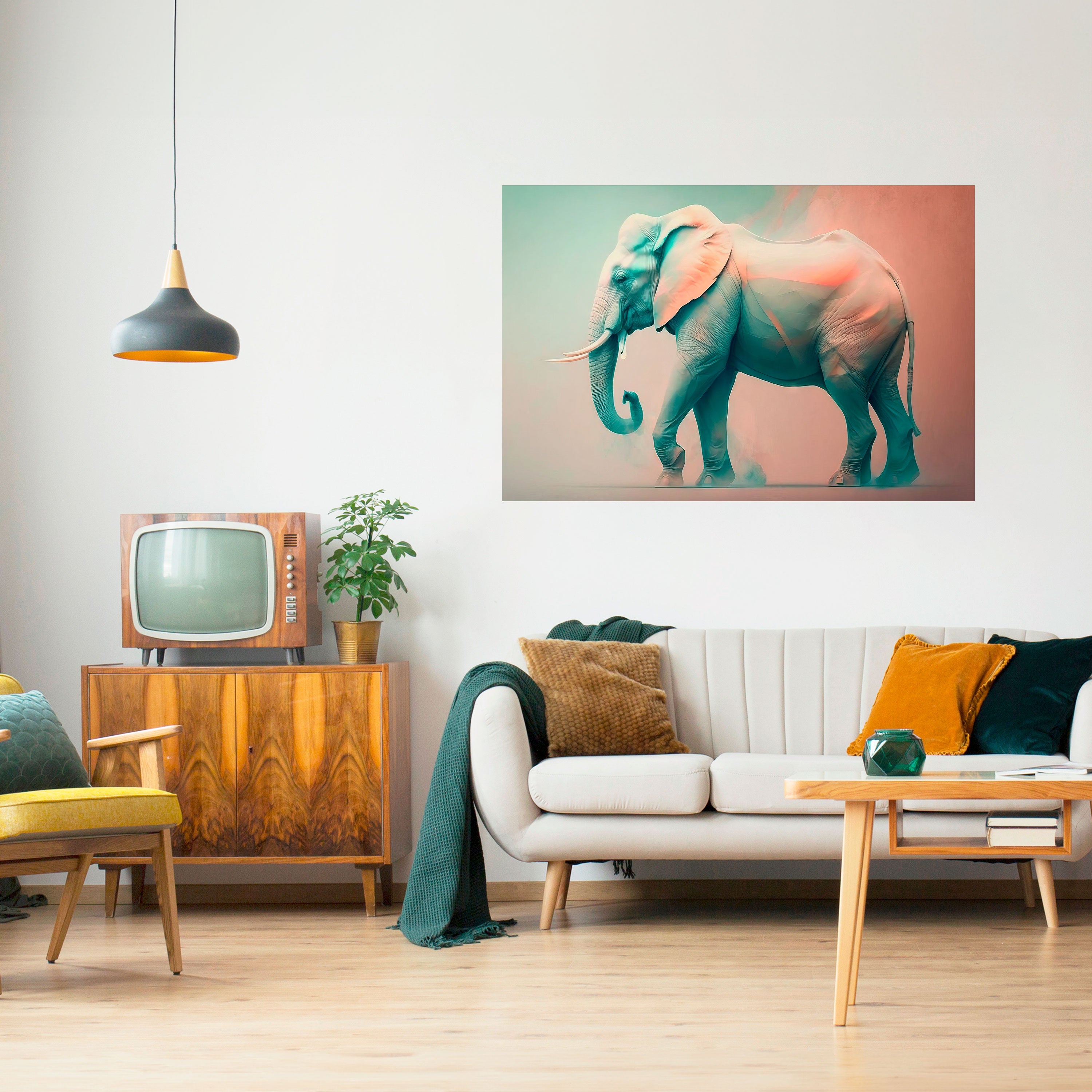 HOLO GIANT Naklejka/Plakat poziomy