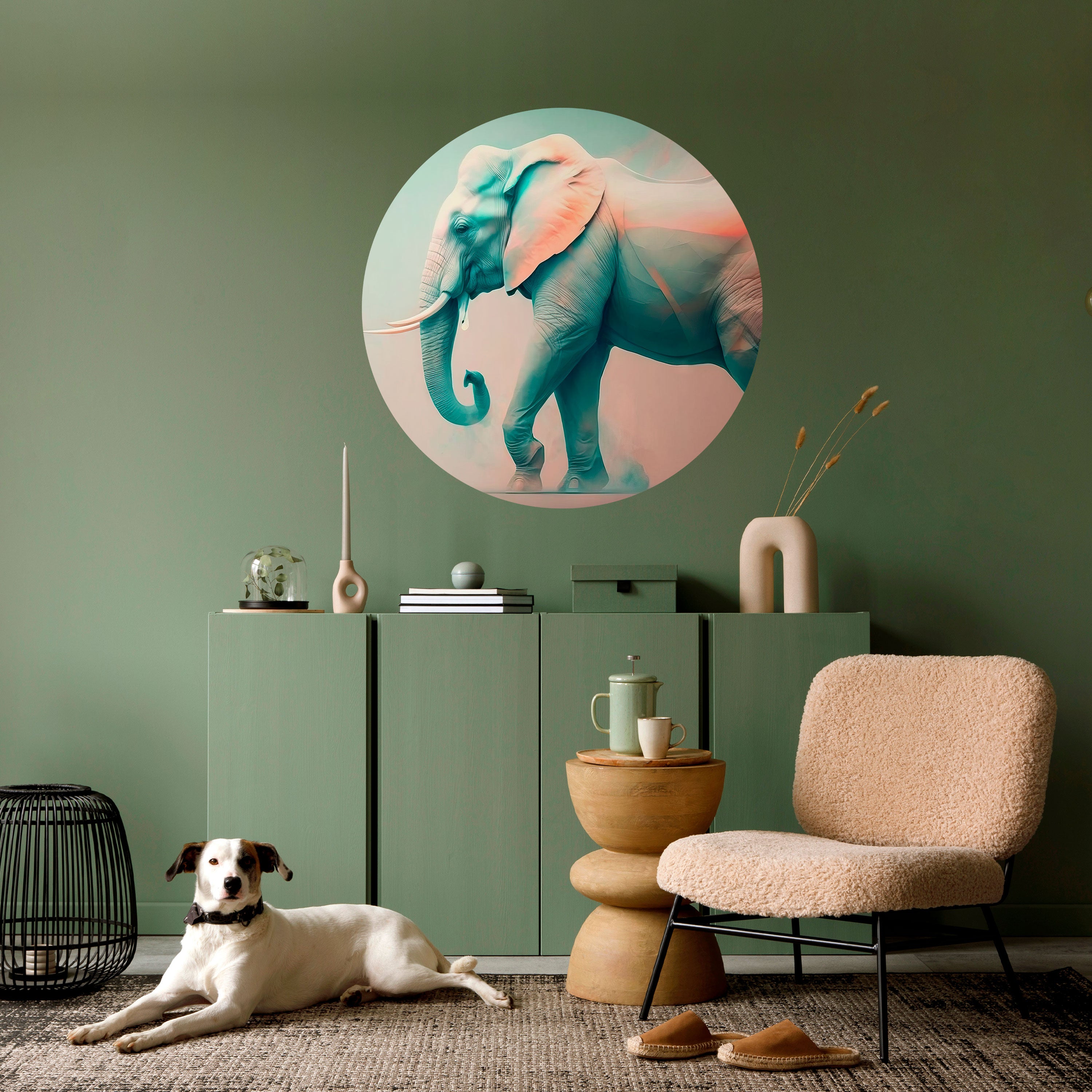 HOLO GIANT Naklejka okrągła