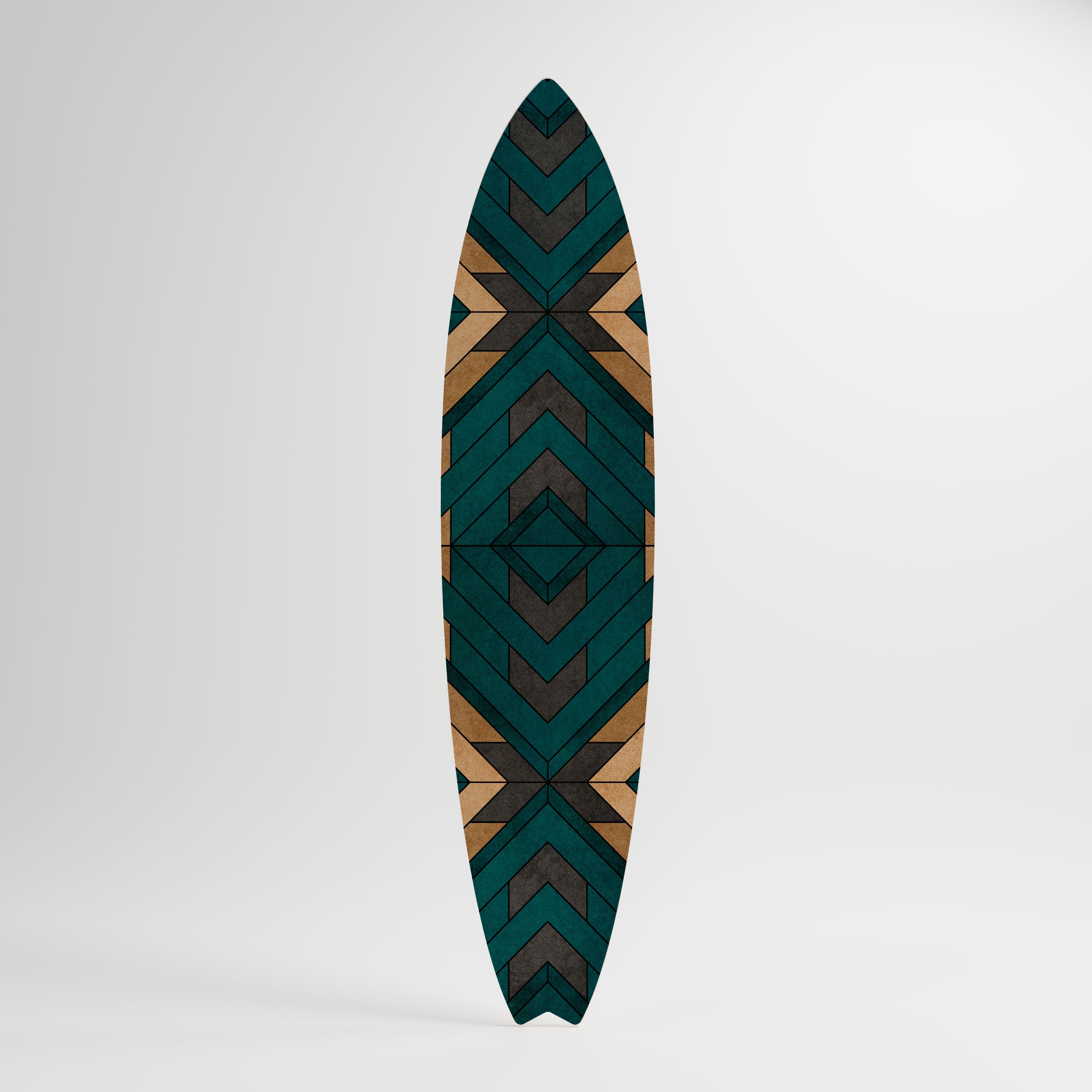 ARTISTIC GEOMETRY Dekoracyjna deska surfingowa