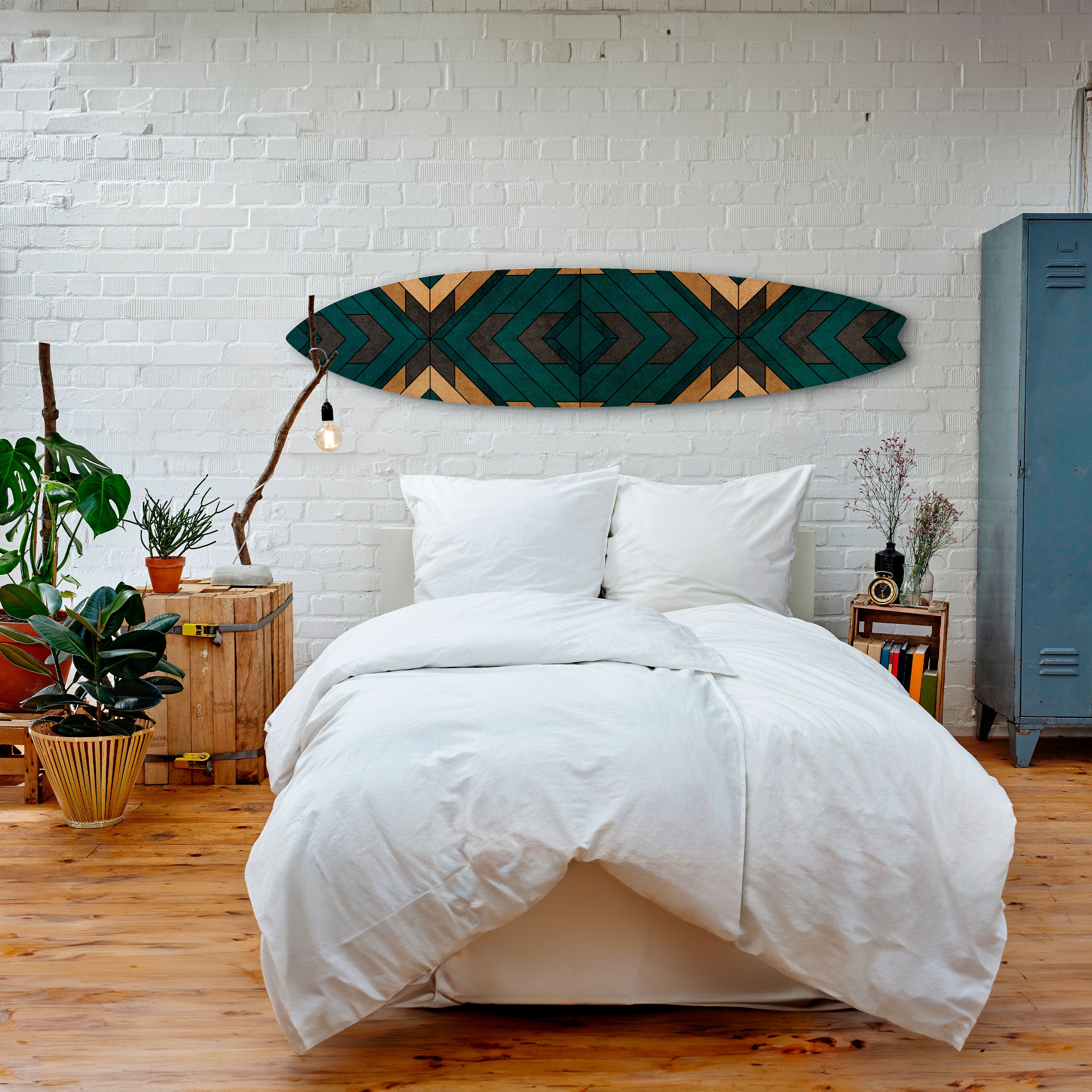 ARTISTIC GEOMETRY Dekoracyjna deska surfingowa