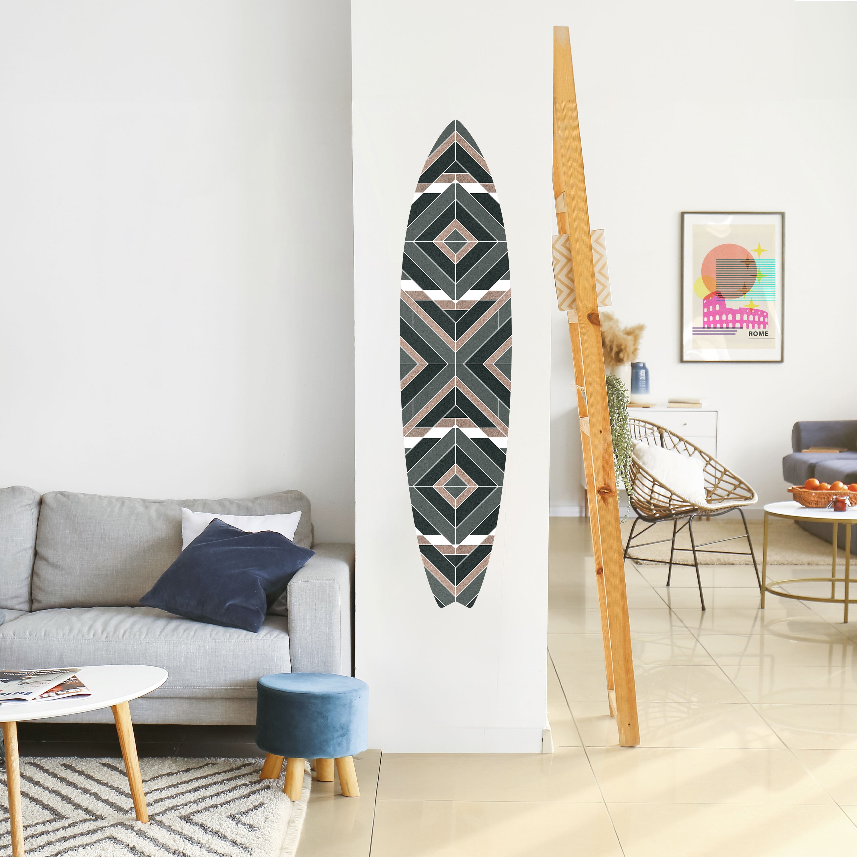 DIMENSION DELIGHTS Naklejka - deska surfingowa