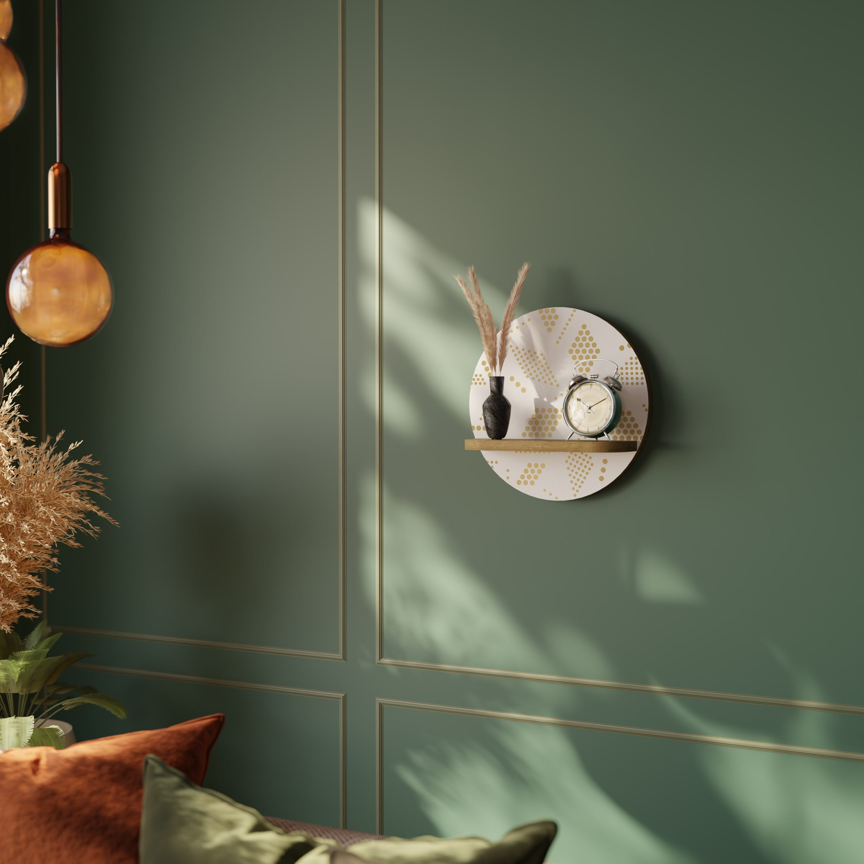 SPOTTED DAZE Półka okrągła