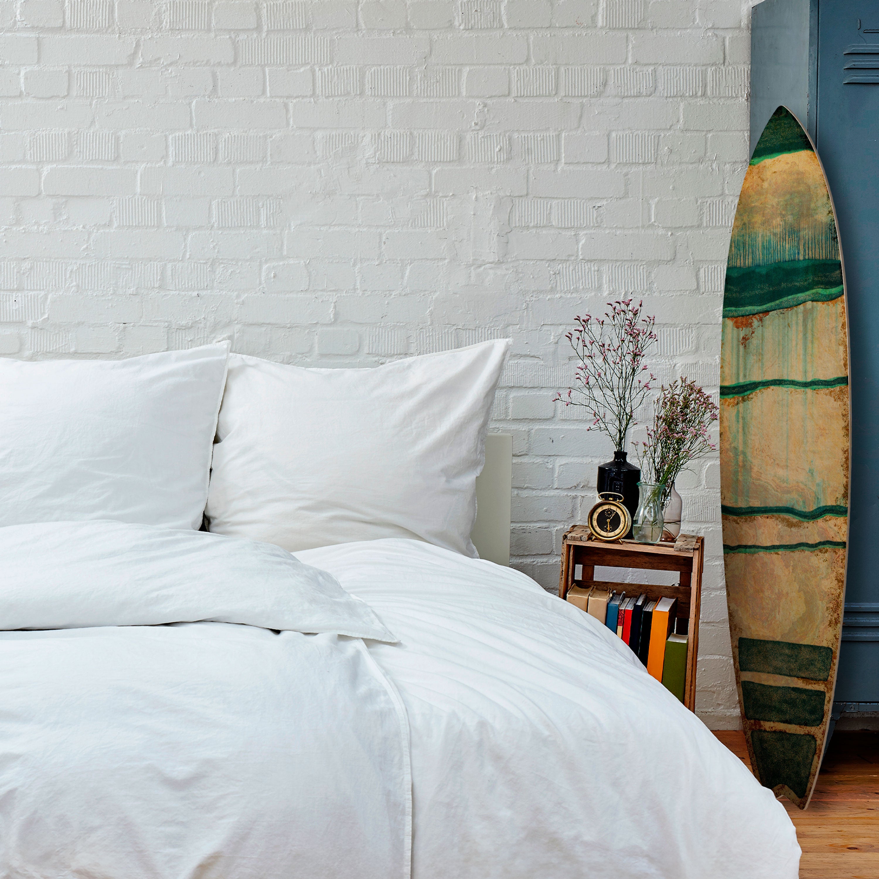 EMERALD MELANCHOLY Dekoracyjna deska surfingowa