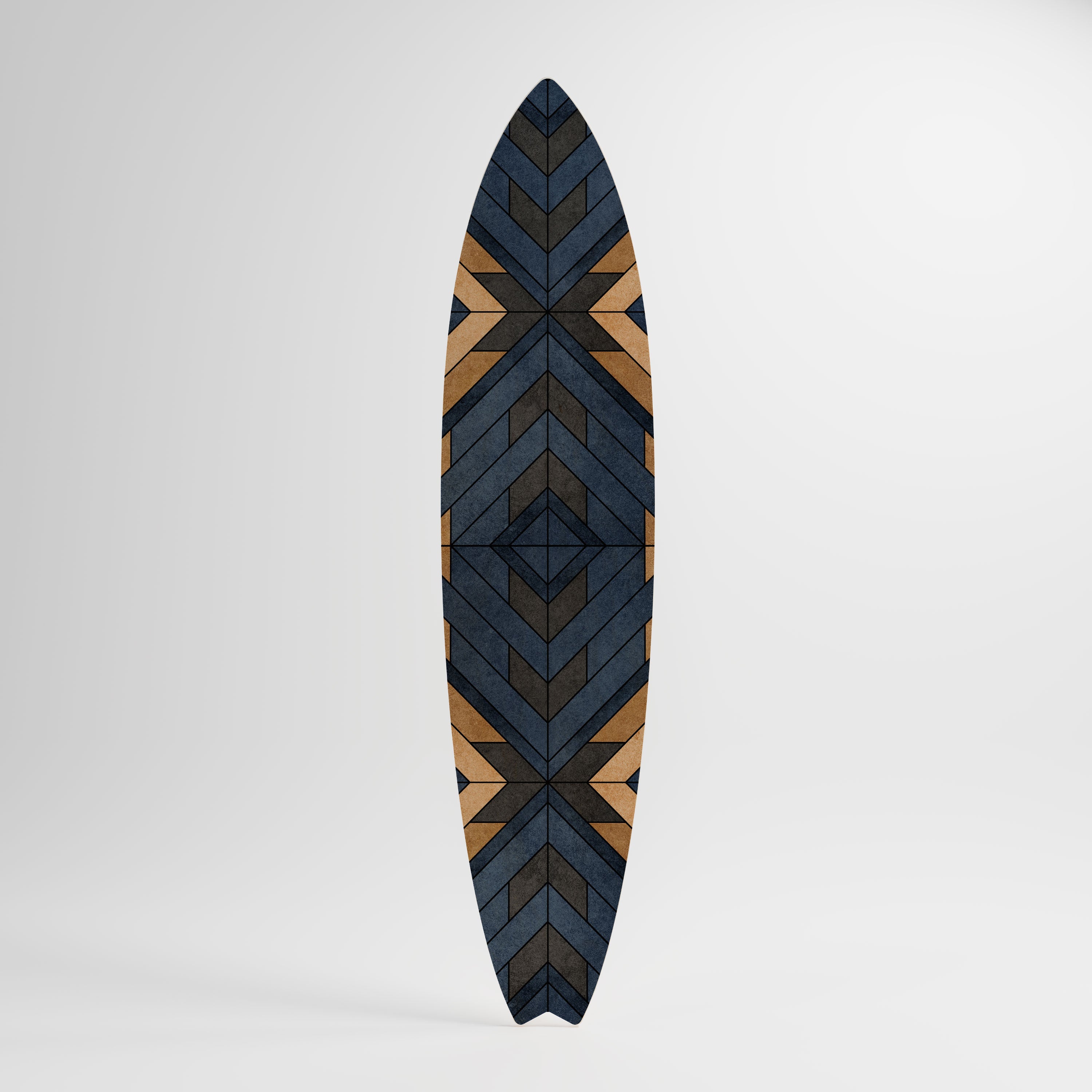 CRAFTY GEOMETRY Dekoracyjna deska surfingowa