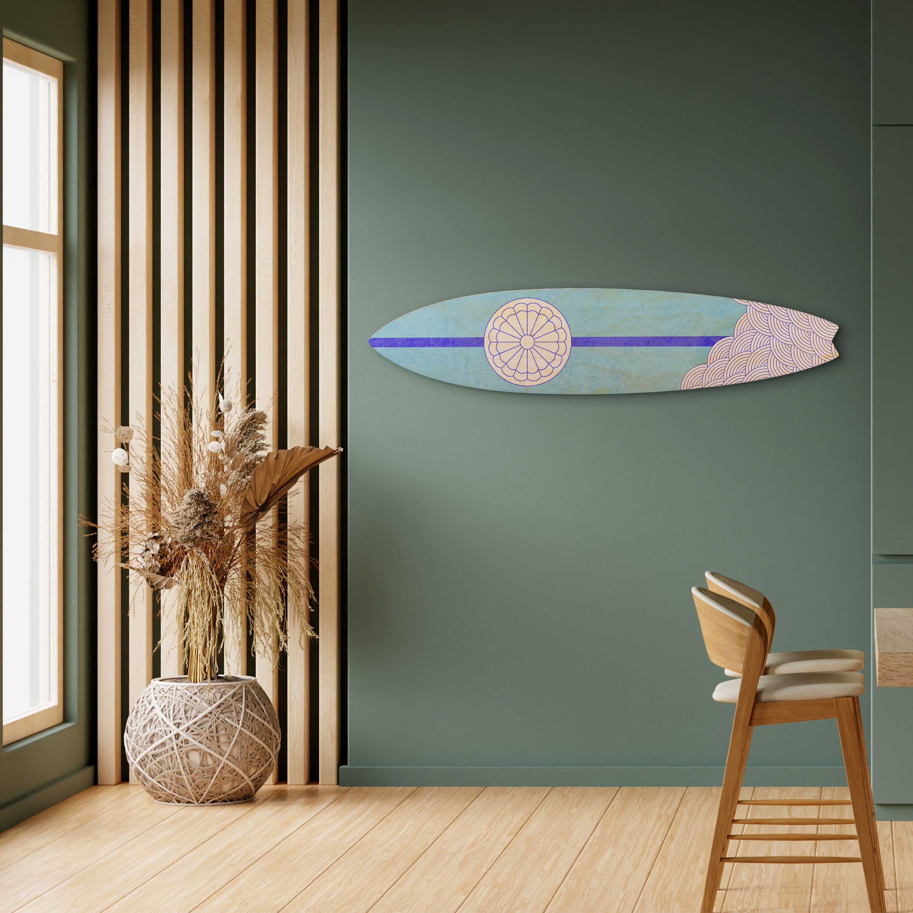 TIDAL STRIPE Dekoracyjna deska surfingowa