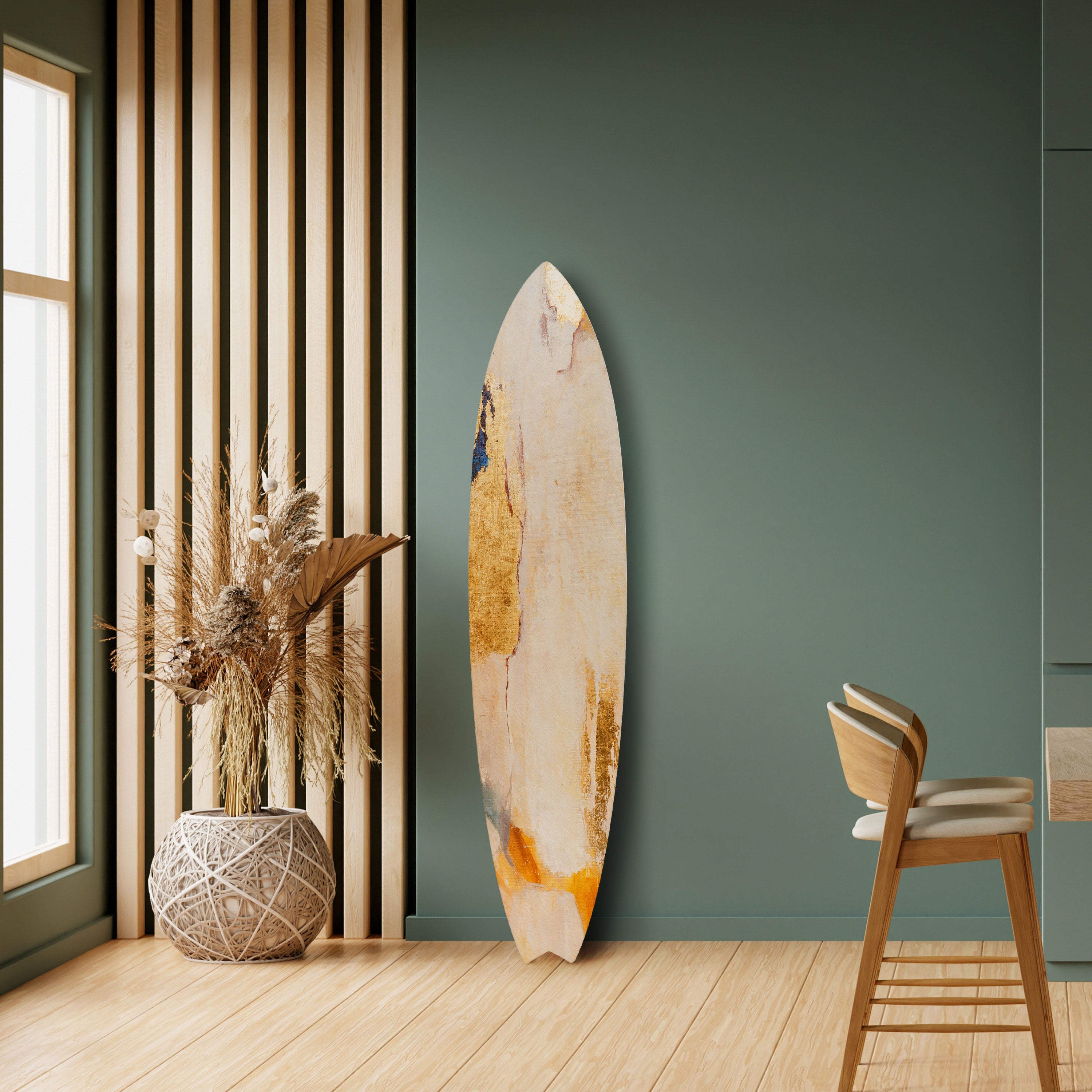 ELEMENTAL SURFACE STORY Dekoracyjna deska surfingowa