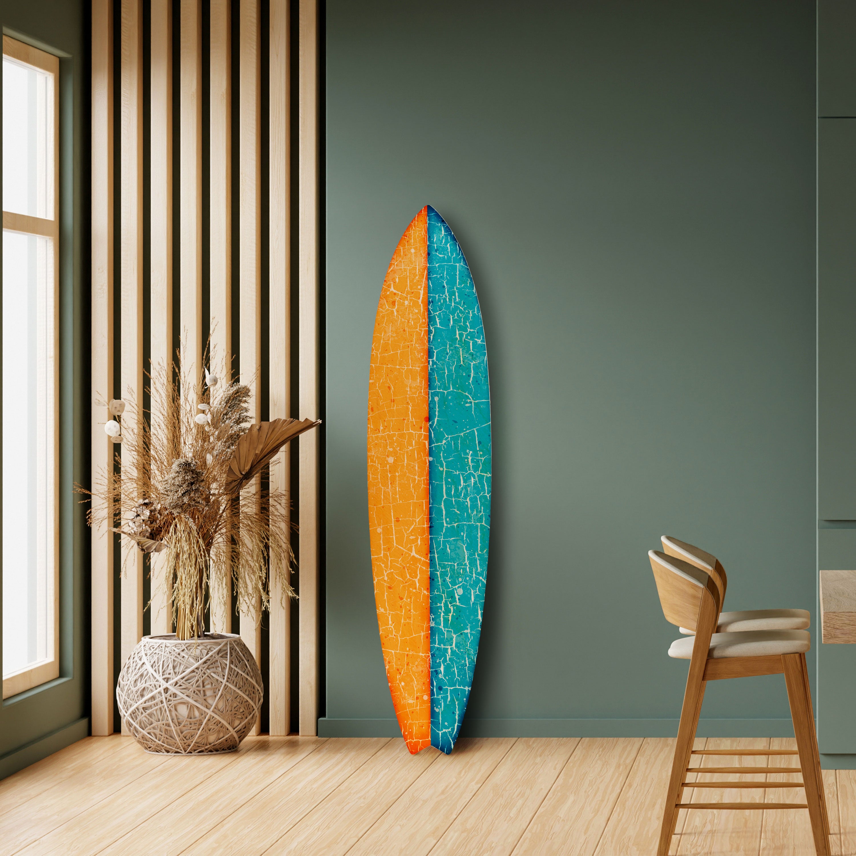 RUSTIC SHORE Dekoracyjna deska surfingowa