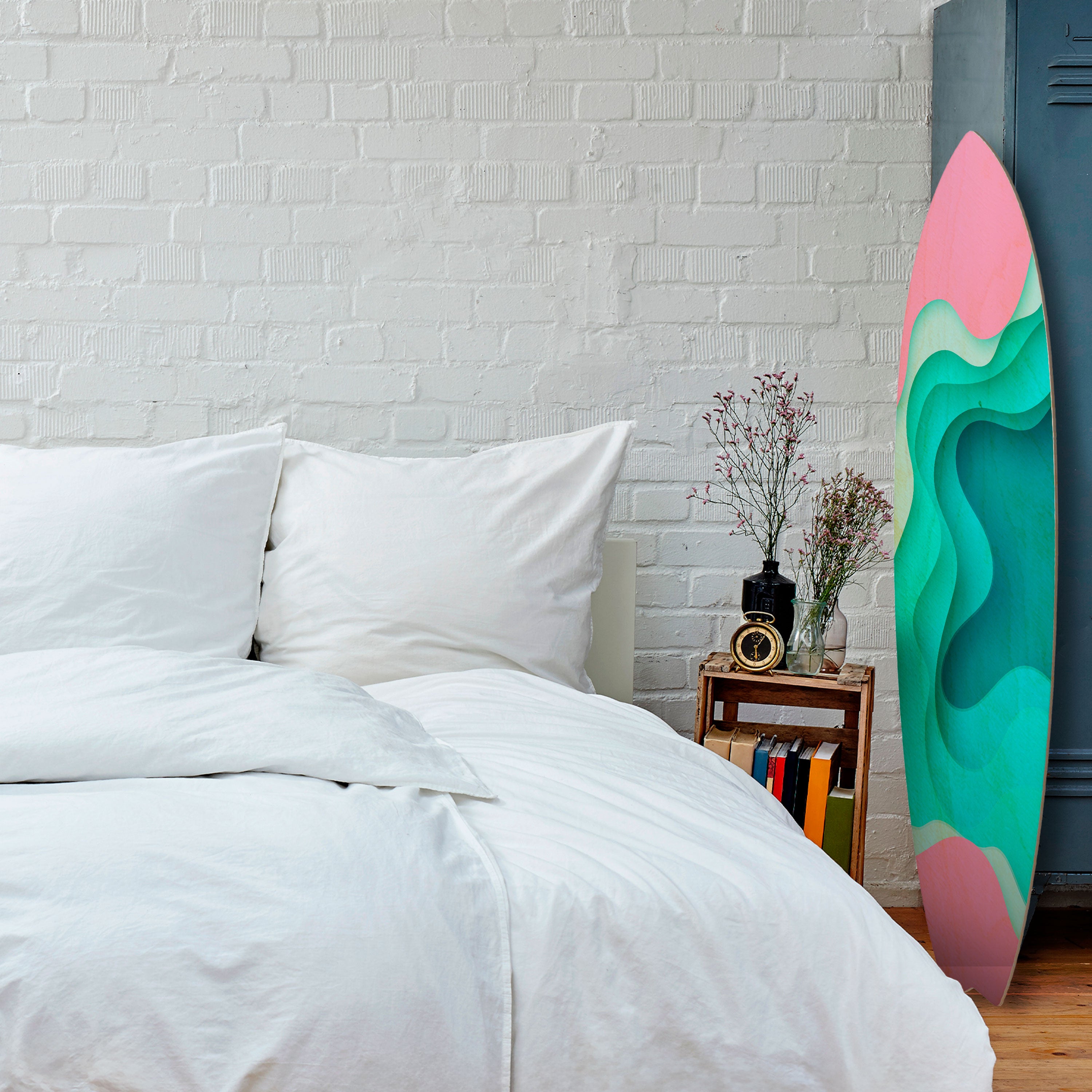 CYANIC ABYSS Dekoracyjna deska surfingowa