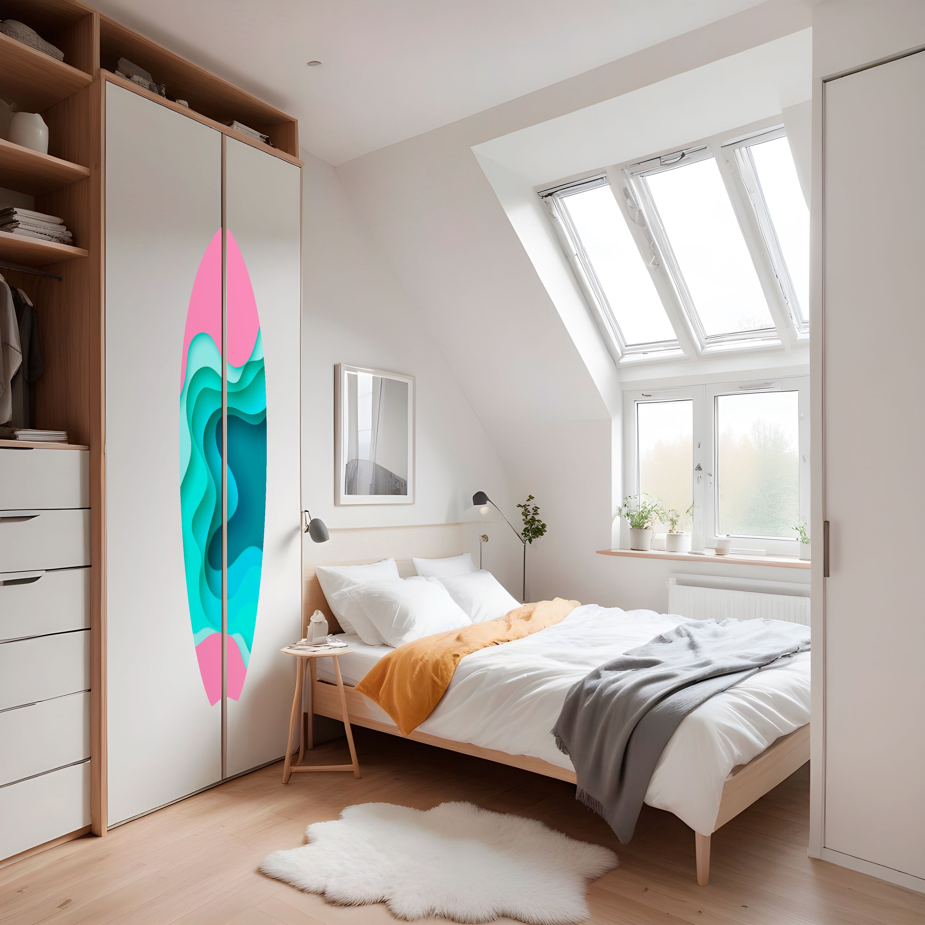 CYANIC ABYSS Naklejka - deska surfingowa