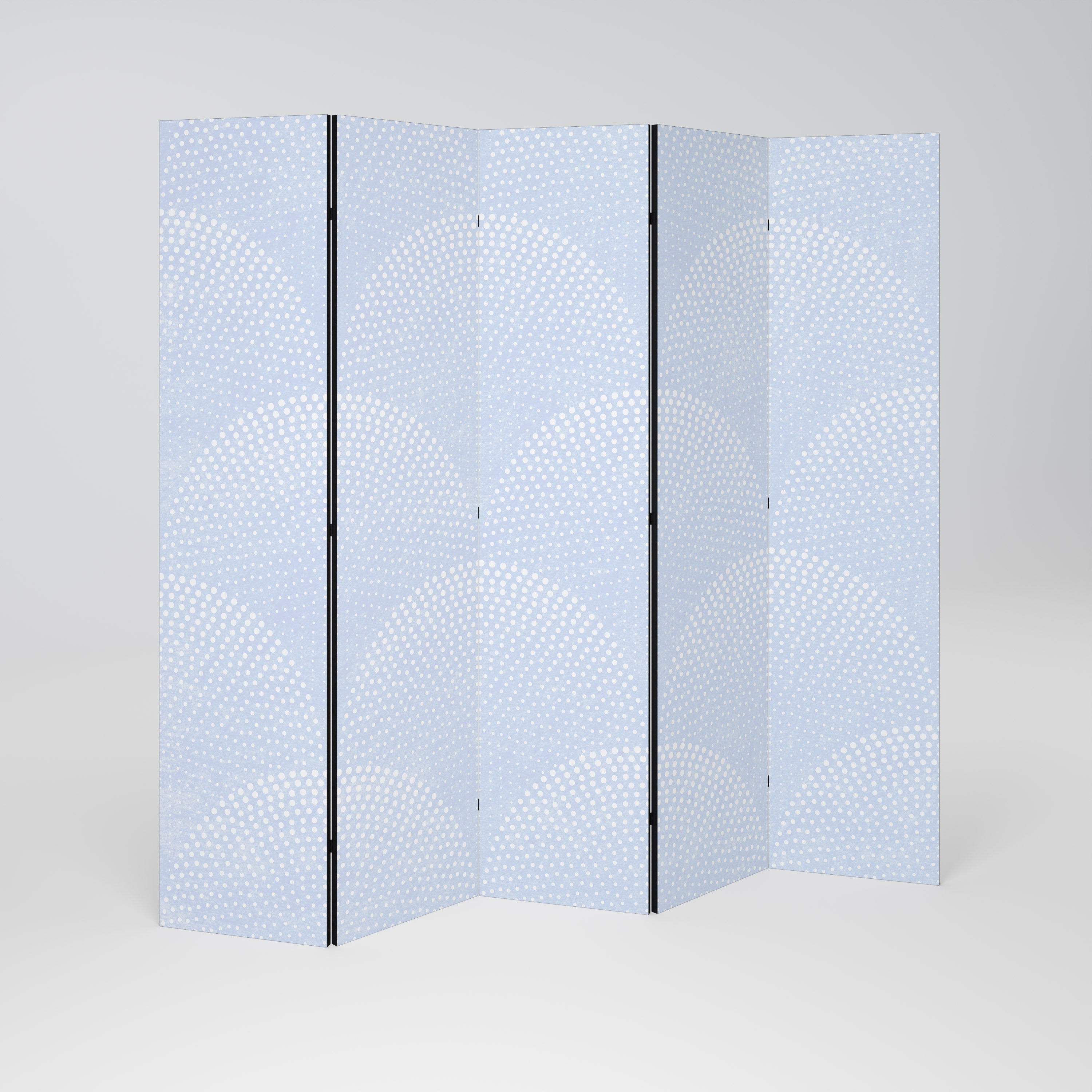 HARMONIOUS CURVES DISPLAY Dekoracyjny parawan 5-skrzydłowy