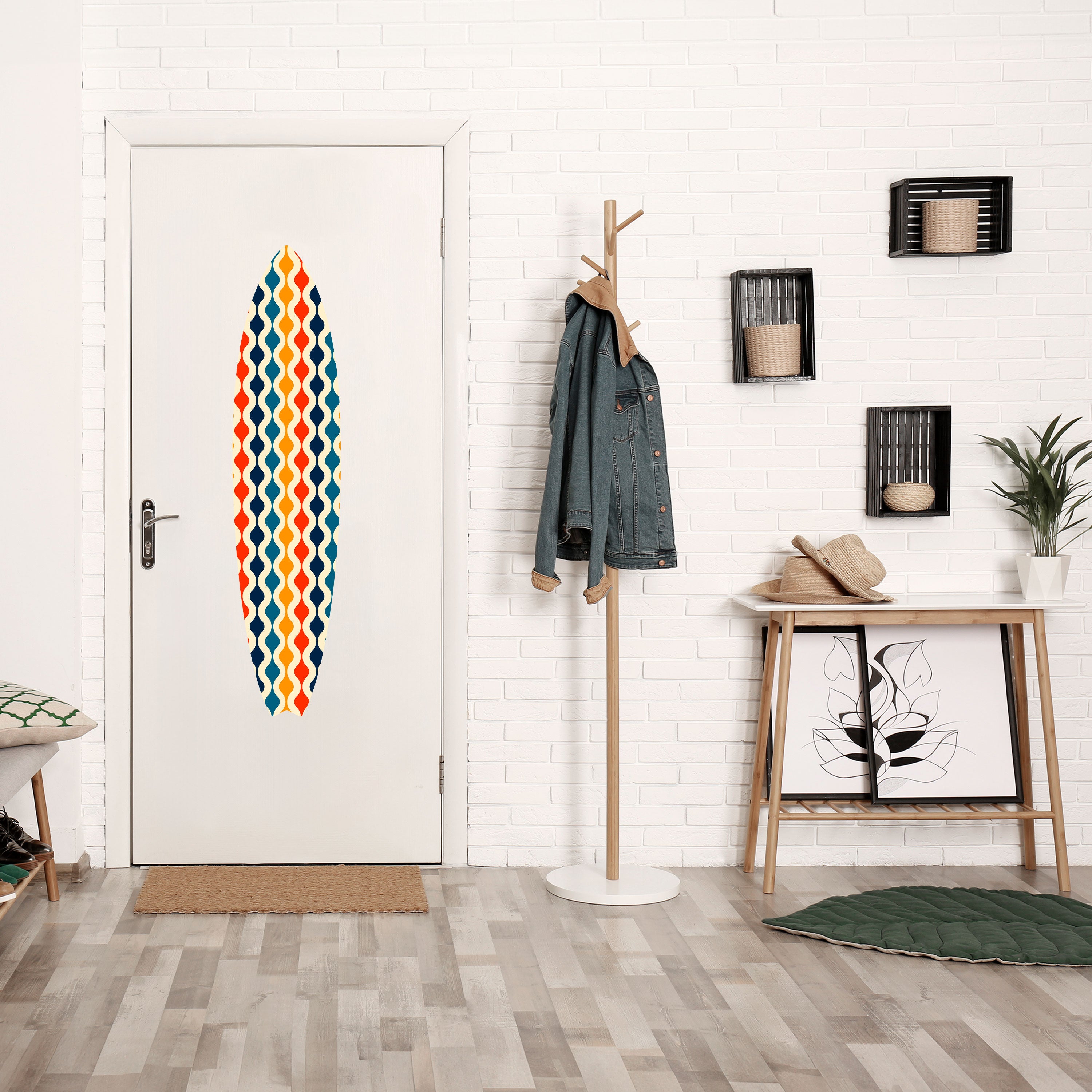 COLORFUL NOSTALGIA Naklejka - deska surfingowa