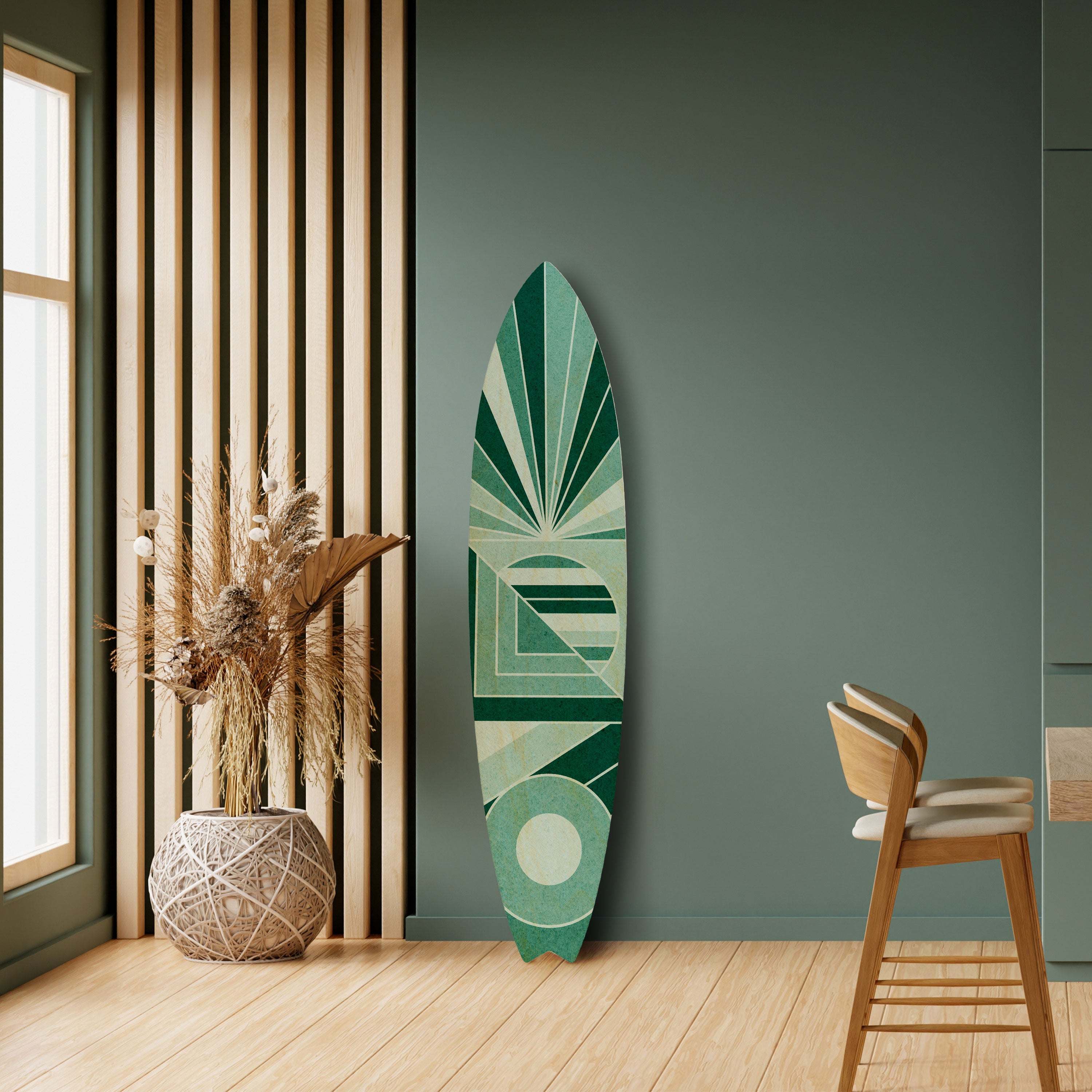 RHYTMIC GRID Dekoracyjna deska surfingowa