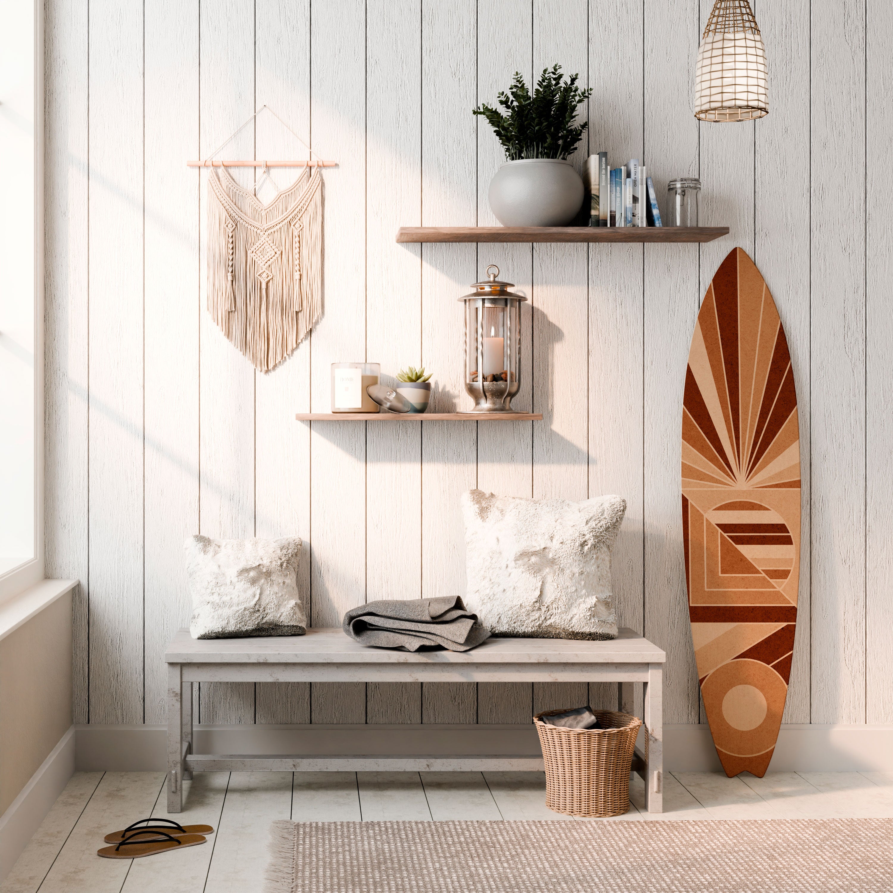 RADIANT MOSAIC Dekoracyjna deska surfingowa