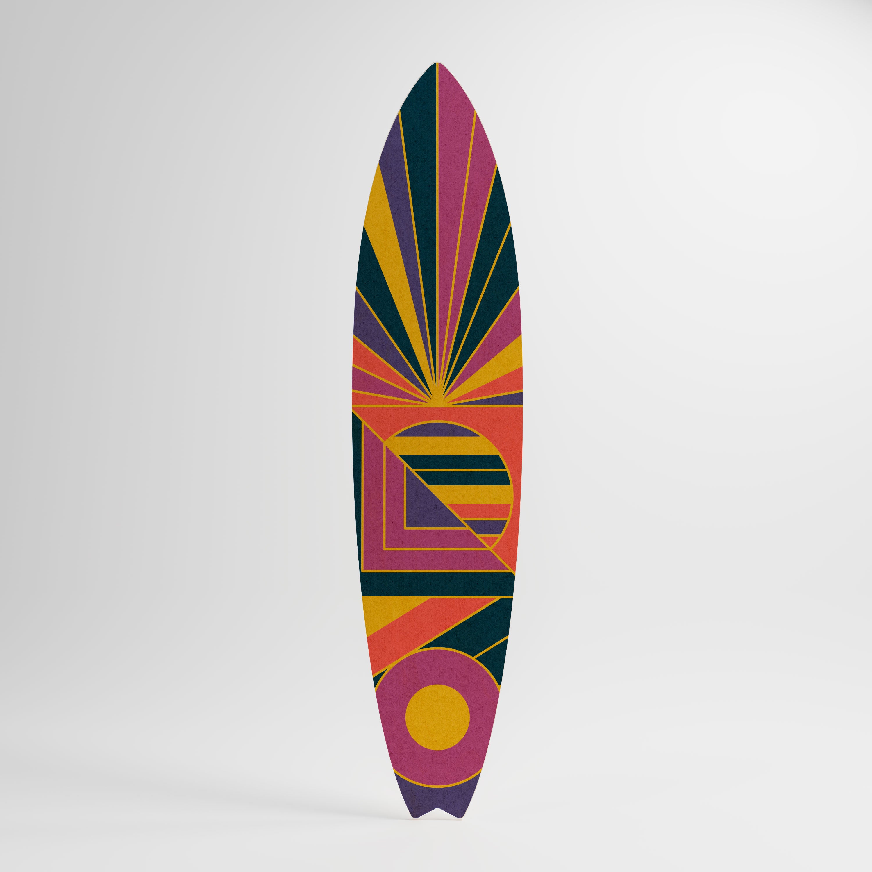 FUSION PATTERNS Dekoracyjna deska surfingowa
