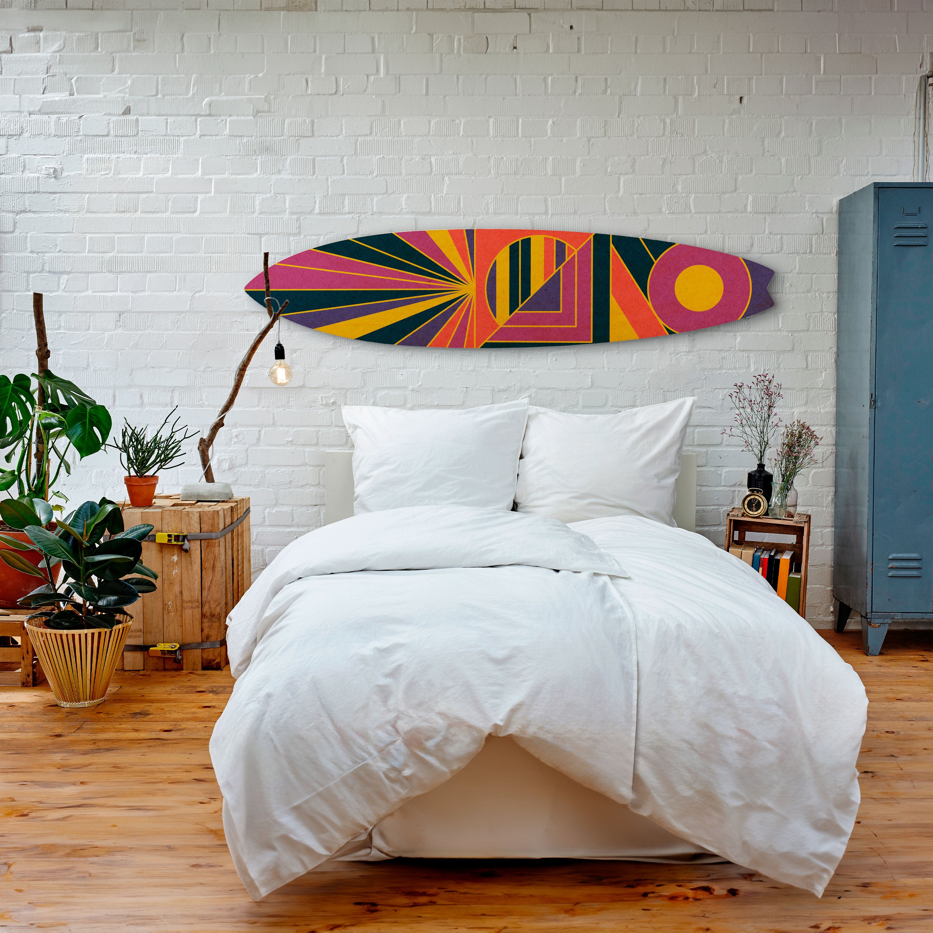 FUSION PATTERNS Dekoracyjna deska surfingowa