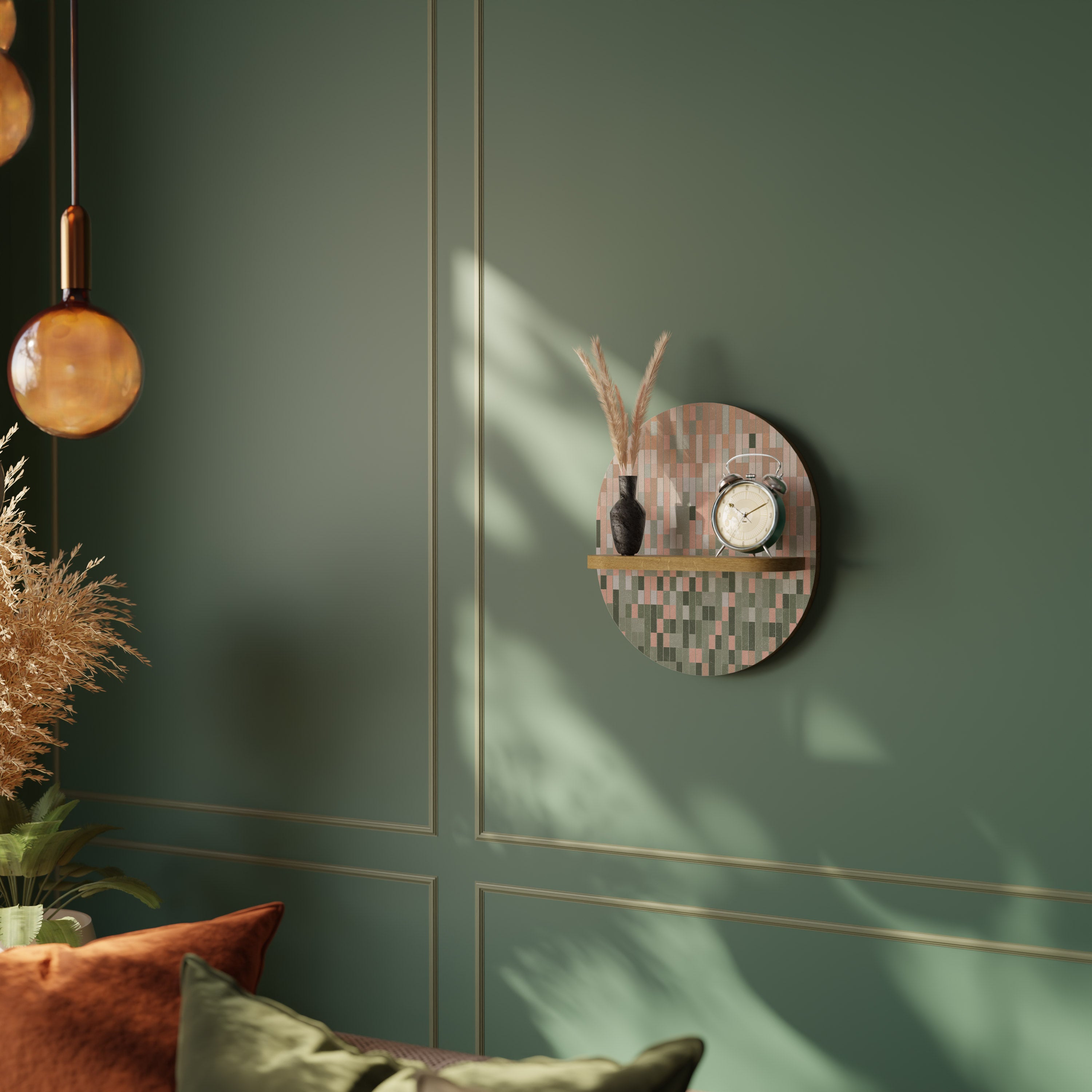 BUILDING THE FUTURE Półka owalna