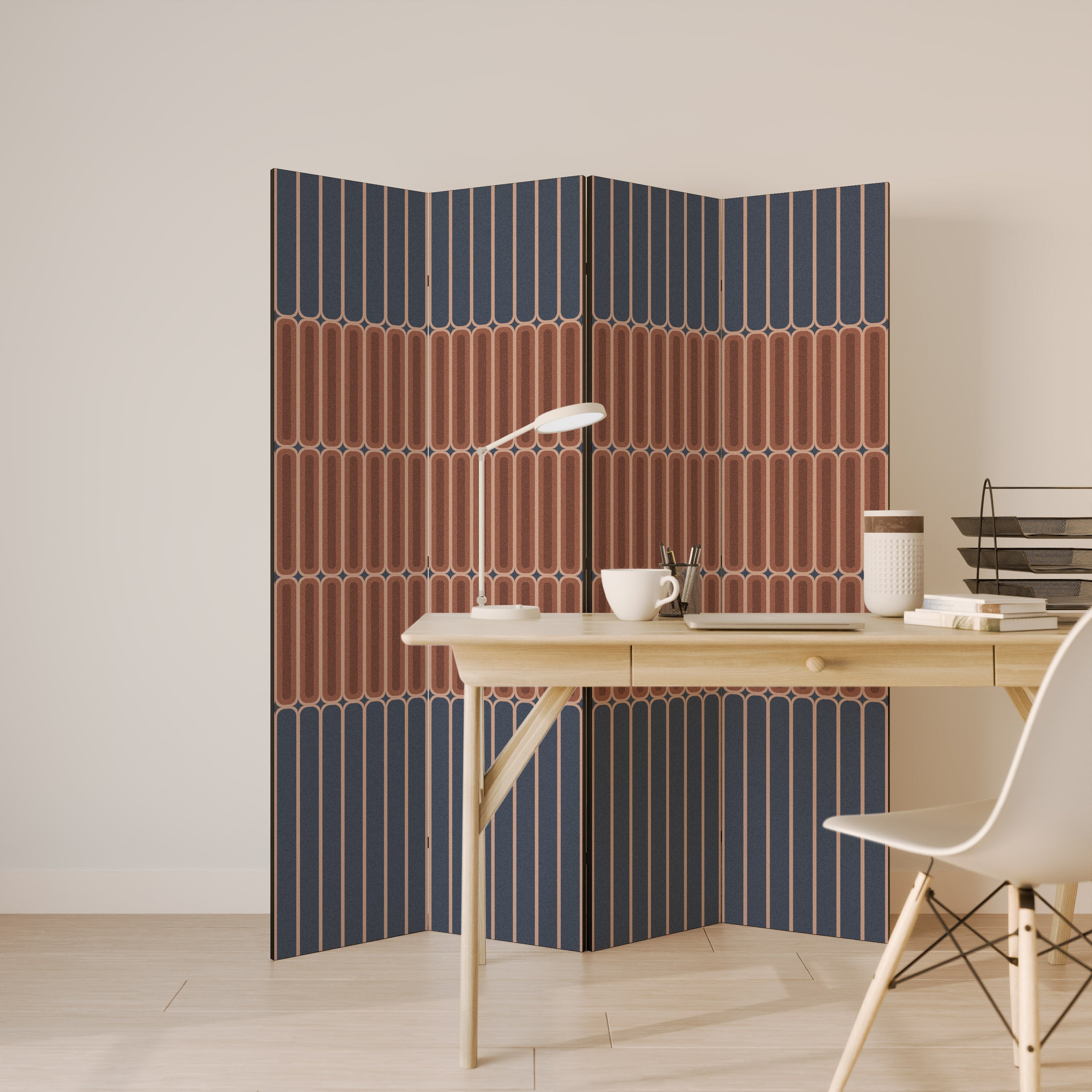 HYPNOTIC GATE Dekoracyjny parawan 4-skrzydłowy