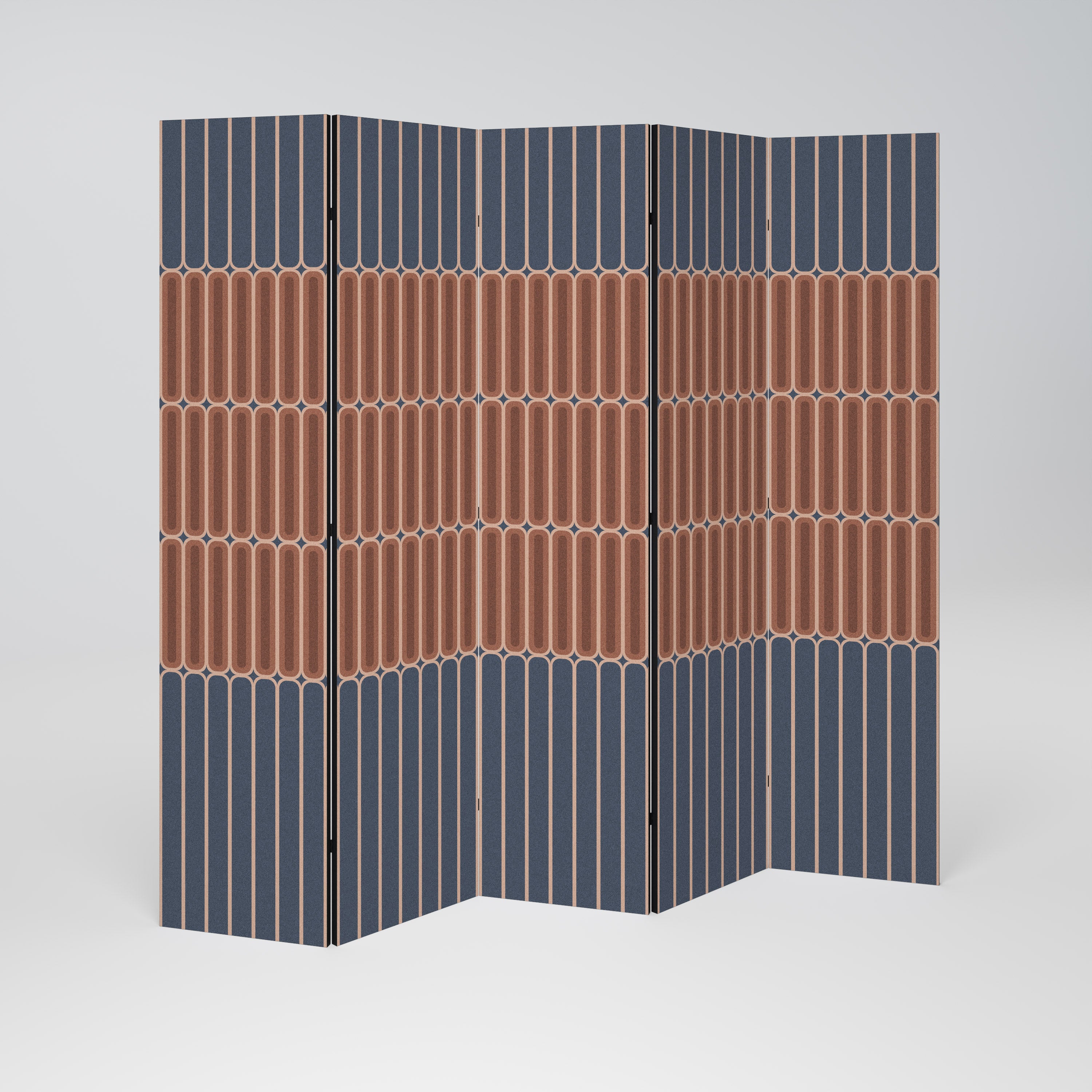 HYPNOTIC GATE Dekoracyjny parawan 5-skrzydłowy