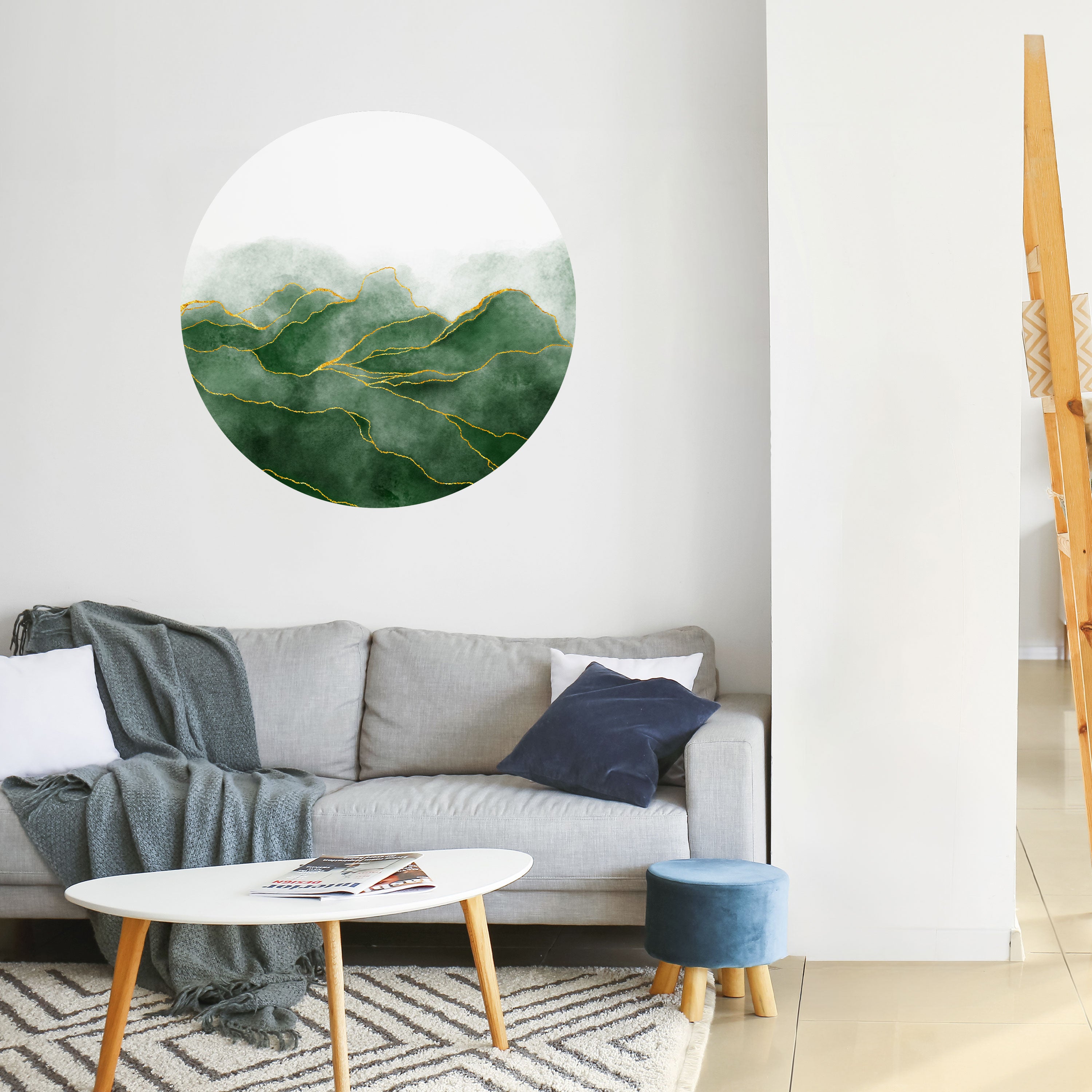 EXPENSIVE NATURE Naklejka okrągła