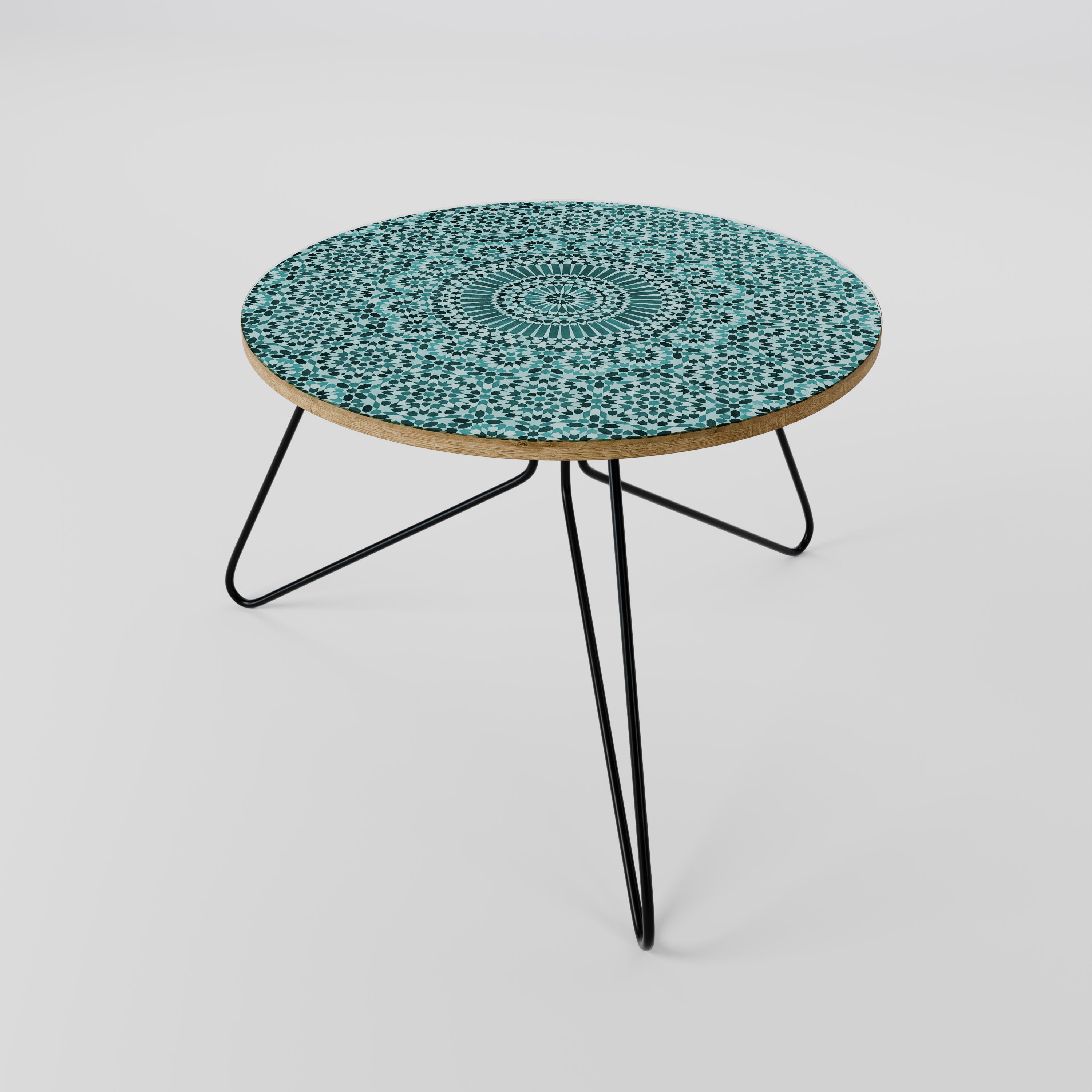 MOROCCAN TURQUOISE Stolik kawowy mały