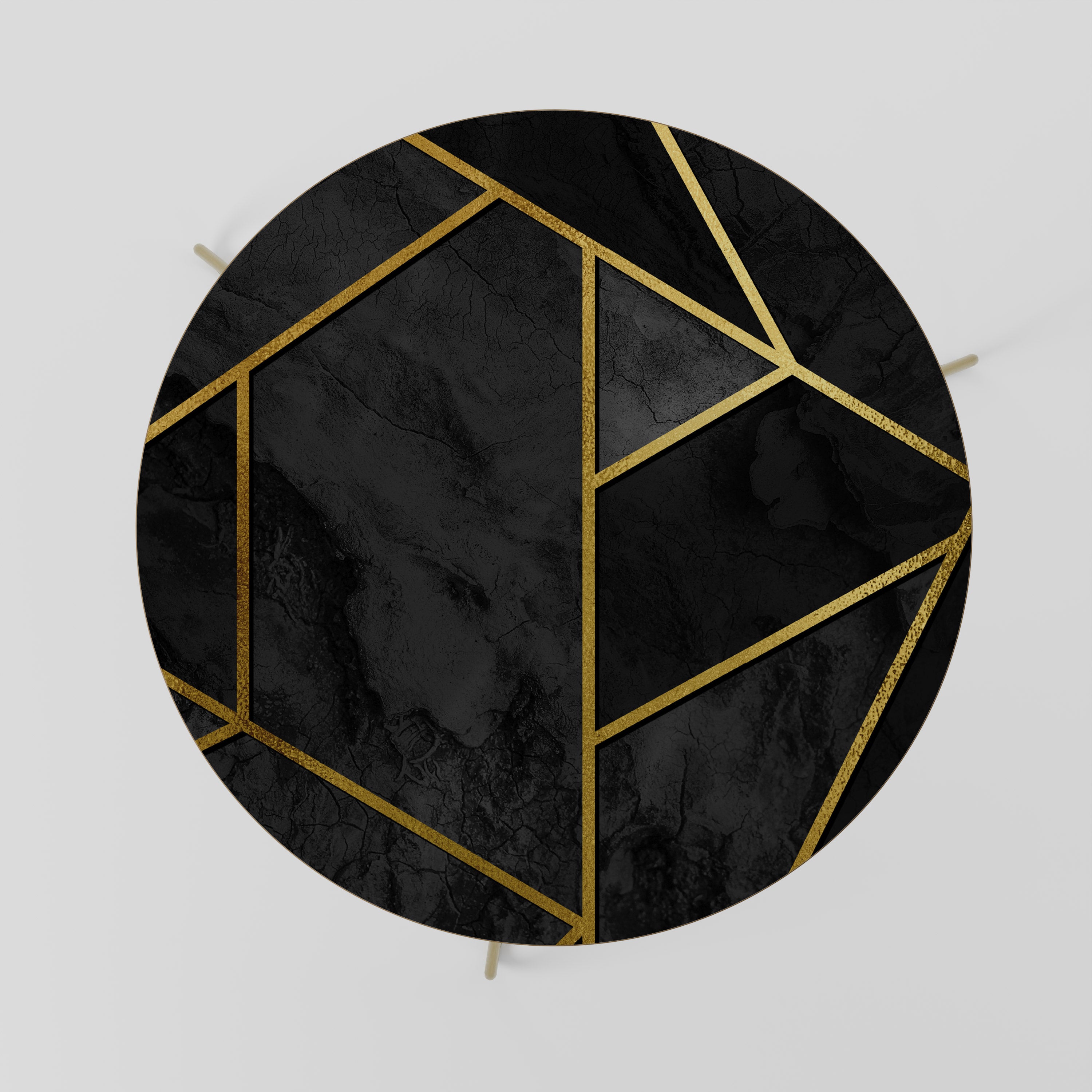 GLINTING GEOMETRIC DREAMS Stolik kawowy duży