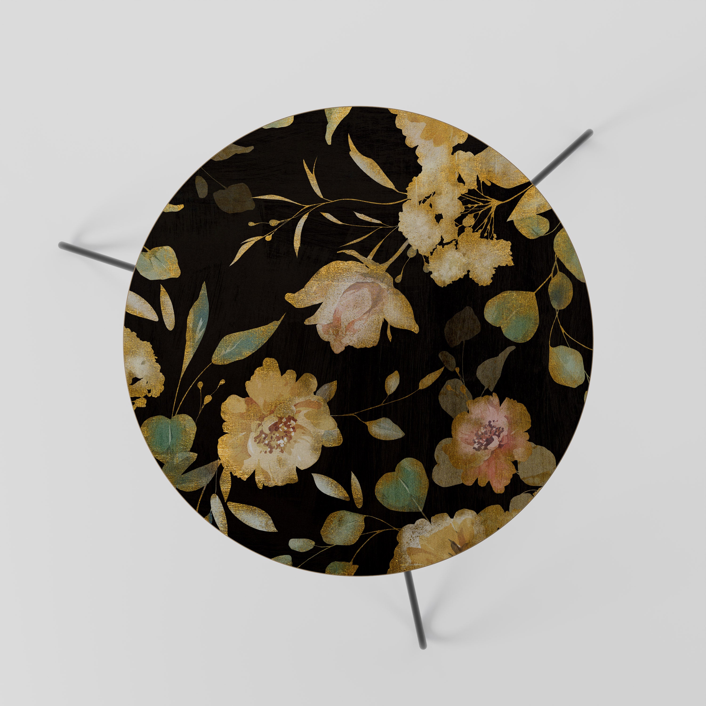 MODEST FLORAL Stolik kawowy mały