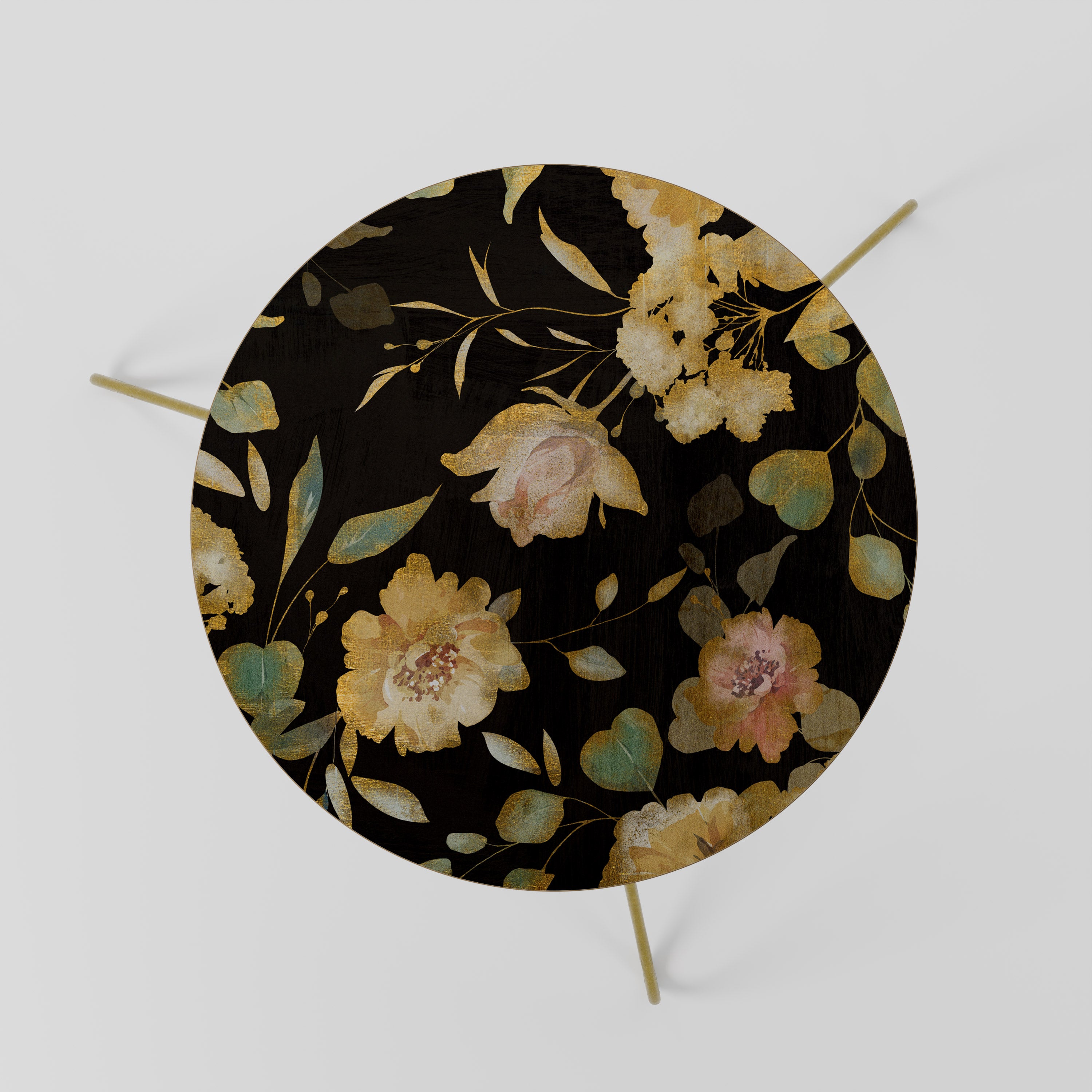 MODEST FLORAL Stolik kawowy mały