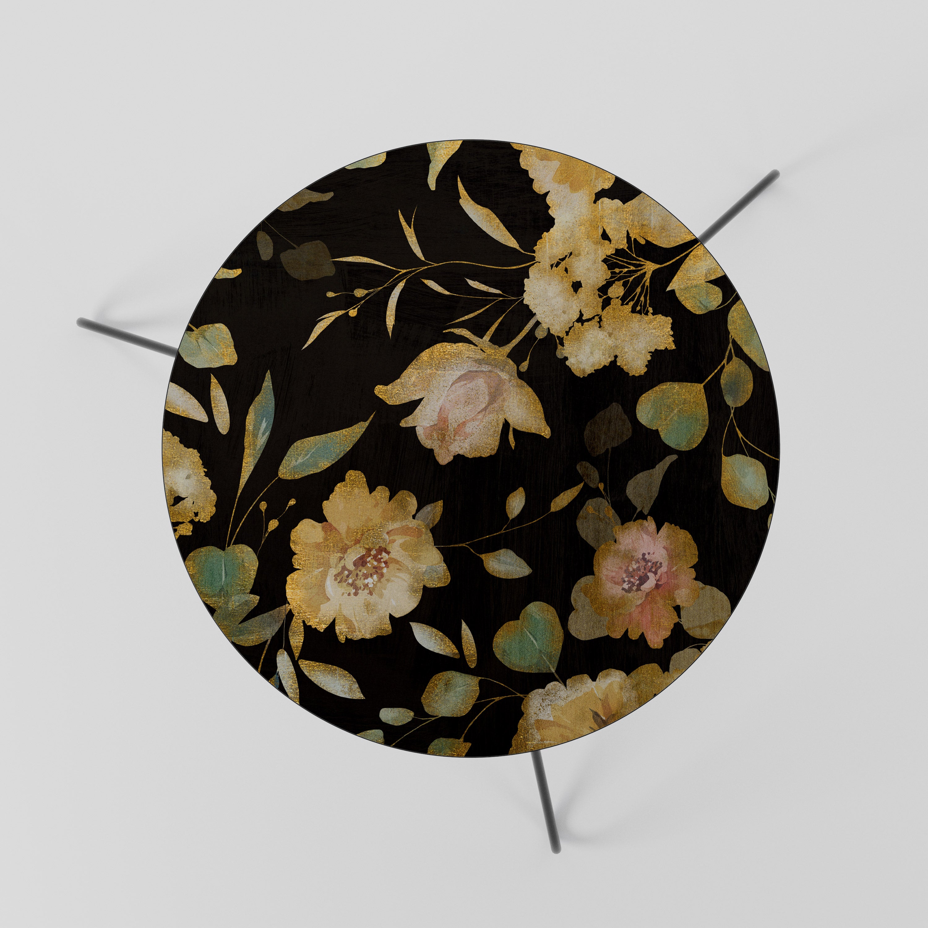 MODEST FLORAL Stolik kawowy mały