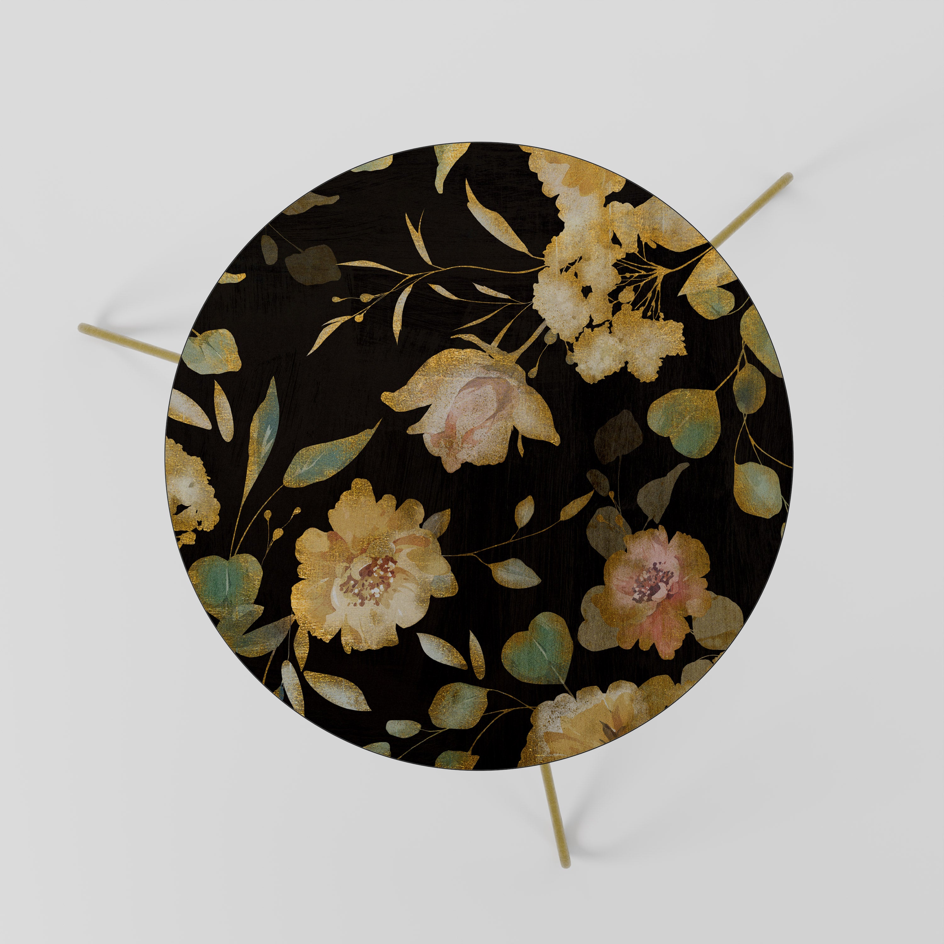 MODEST FLORAL Stolik kawowy mały