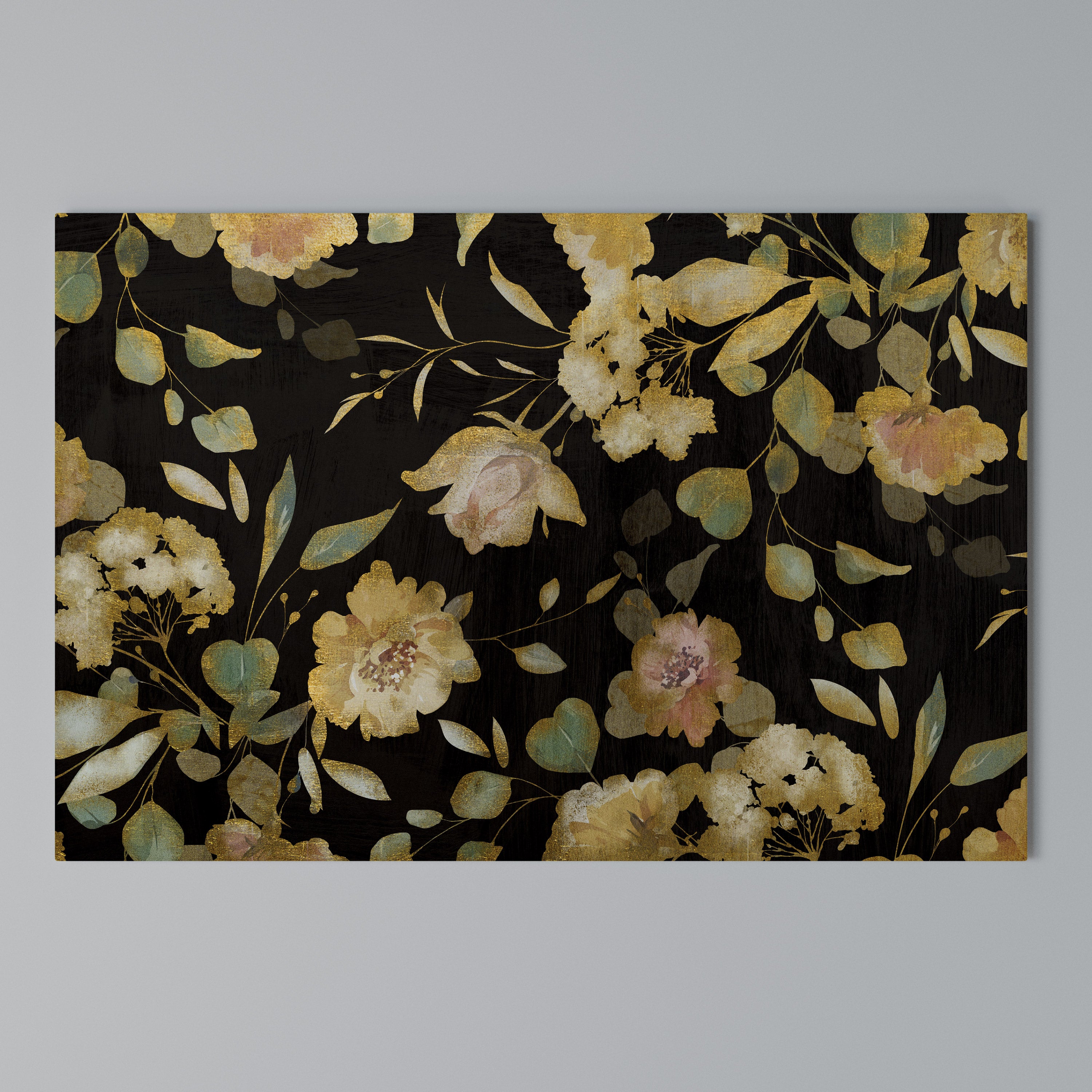 MODEST FLORAL Poziomy obraz na płótnie