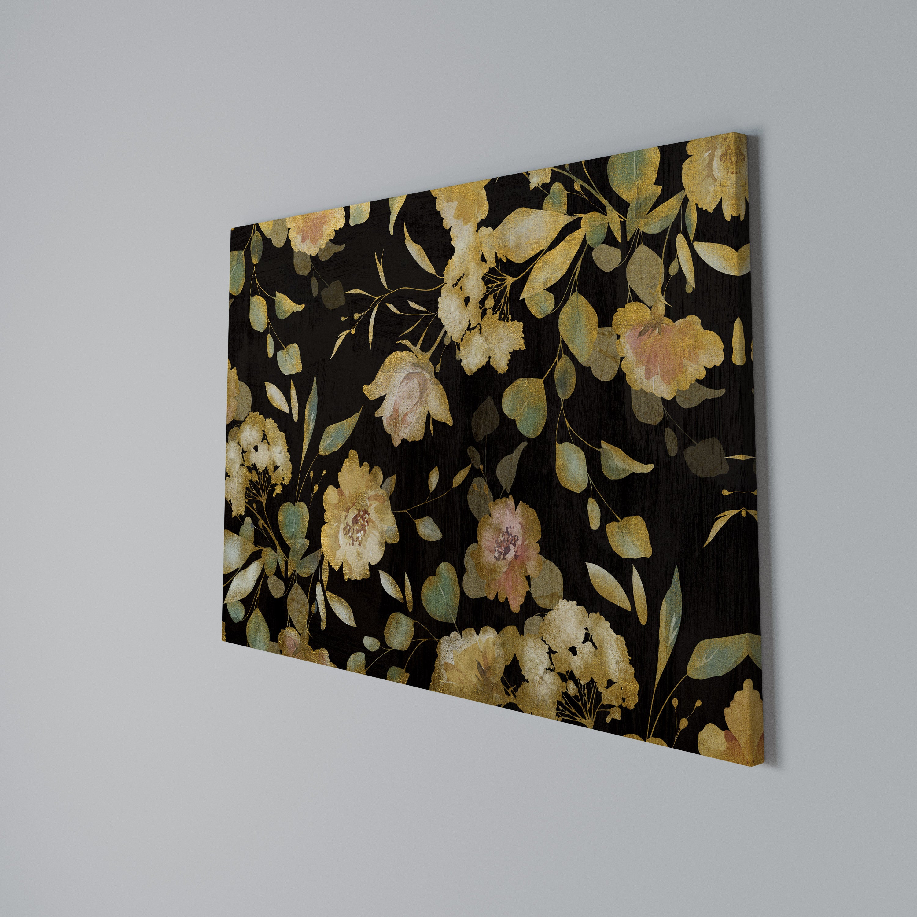 MODEST FLORAL Poziomy obraz na płótnie
