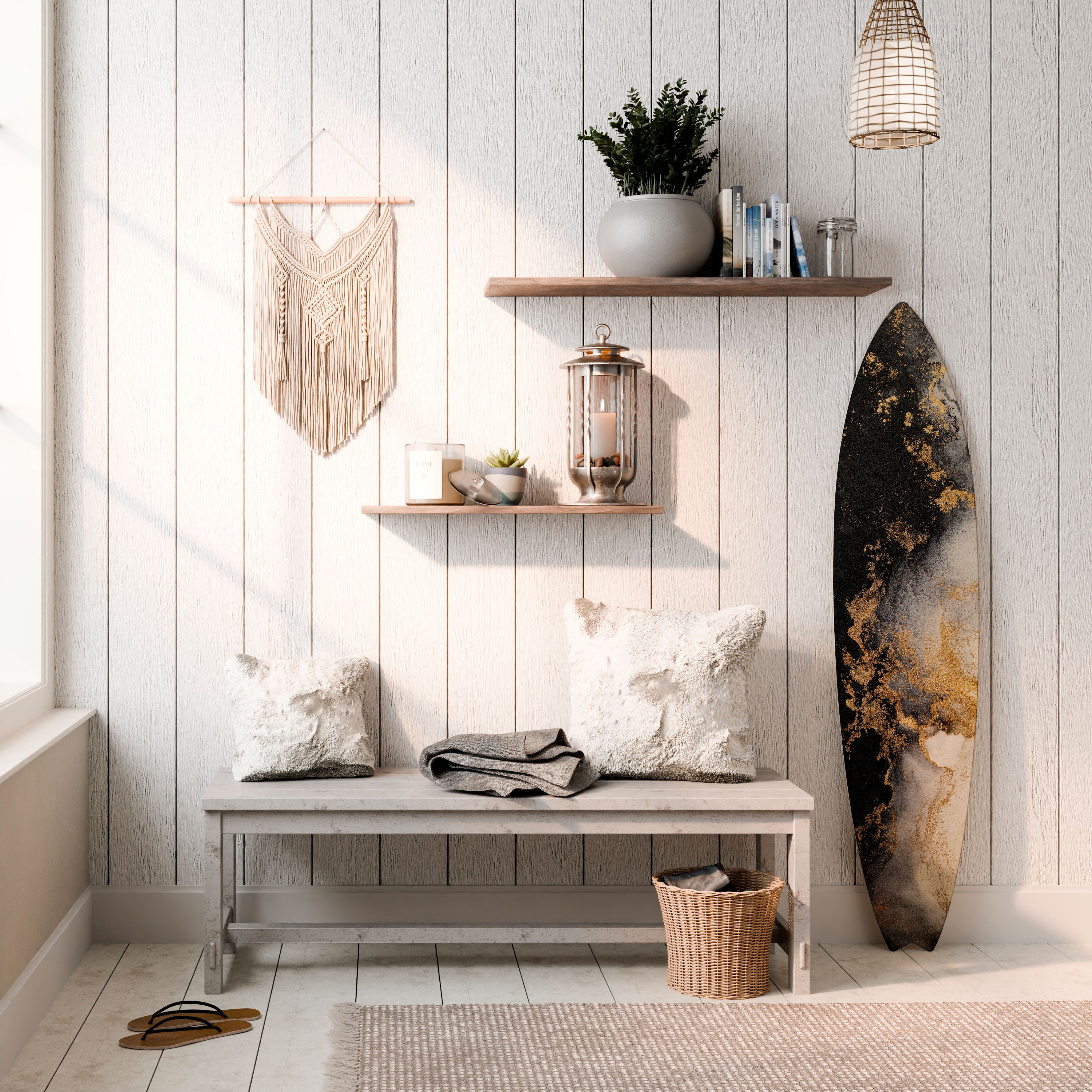 MARBLE OF TOMMORROW Dekoracyjna deska surfingowa