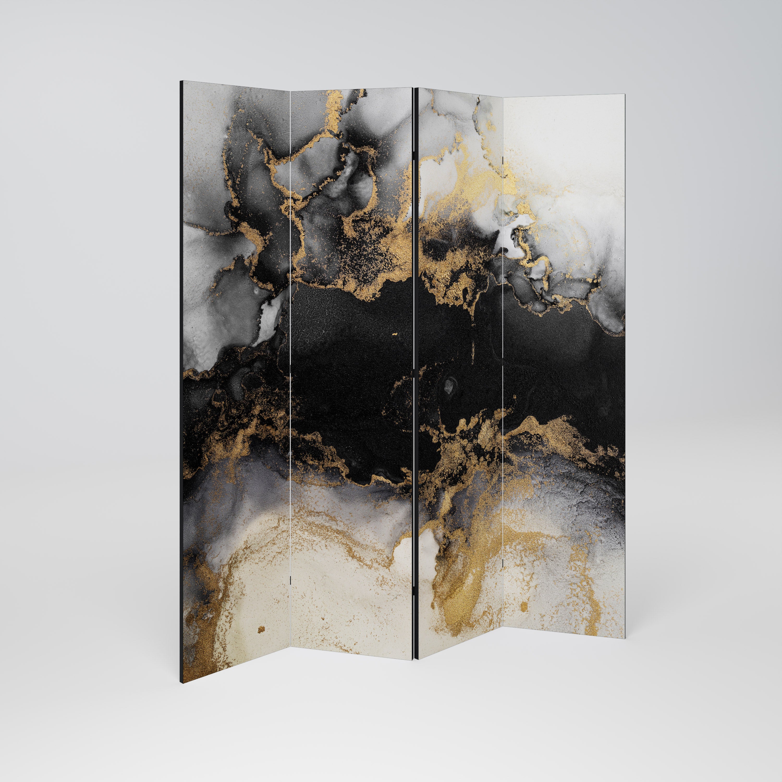 MARBLE OF TOMMORROW Dekoracyjny parawan 4-skrzydłowy
