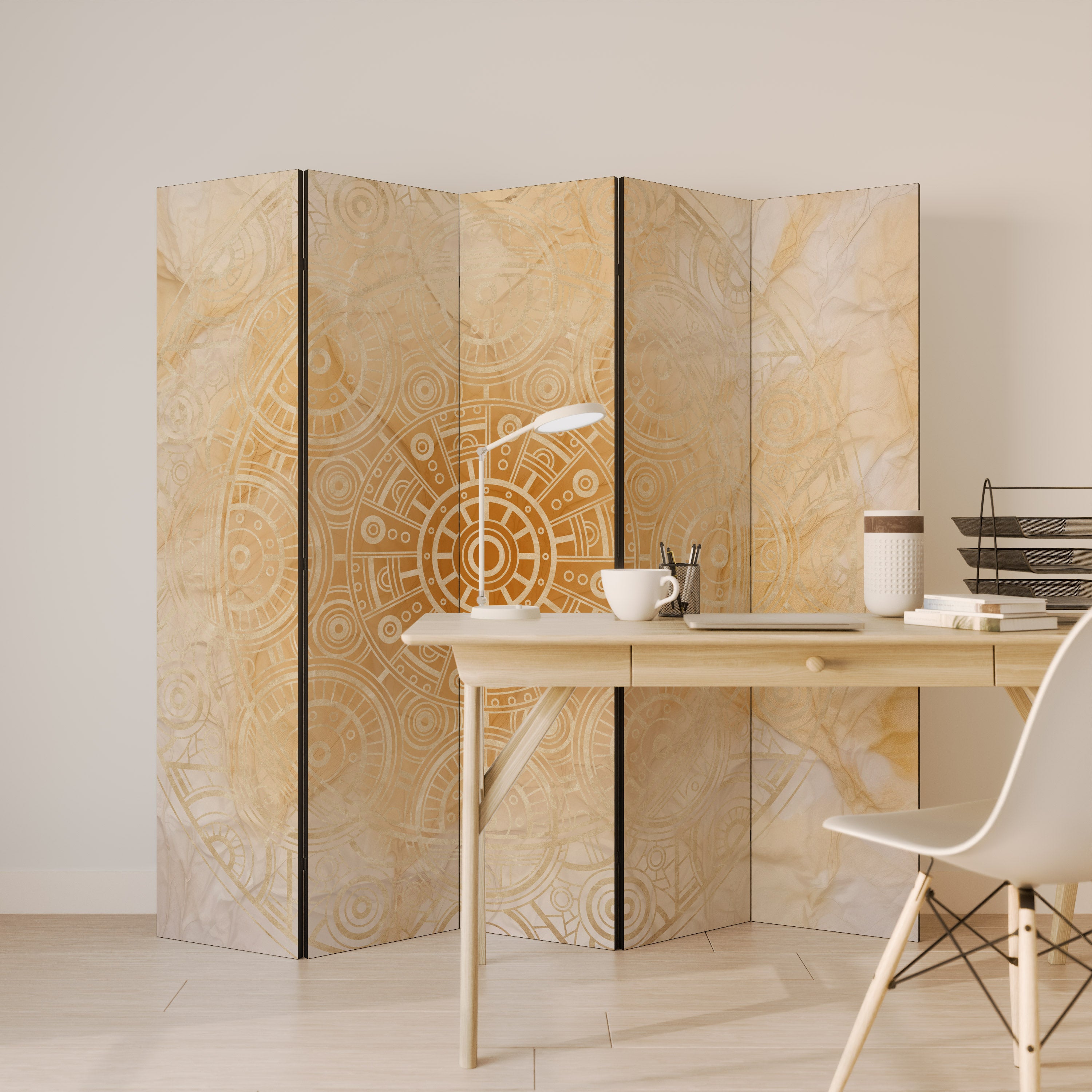 UNTOLD MYSTERIES Dekoracyjny parawan 5-skrzydłowy