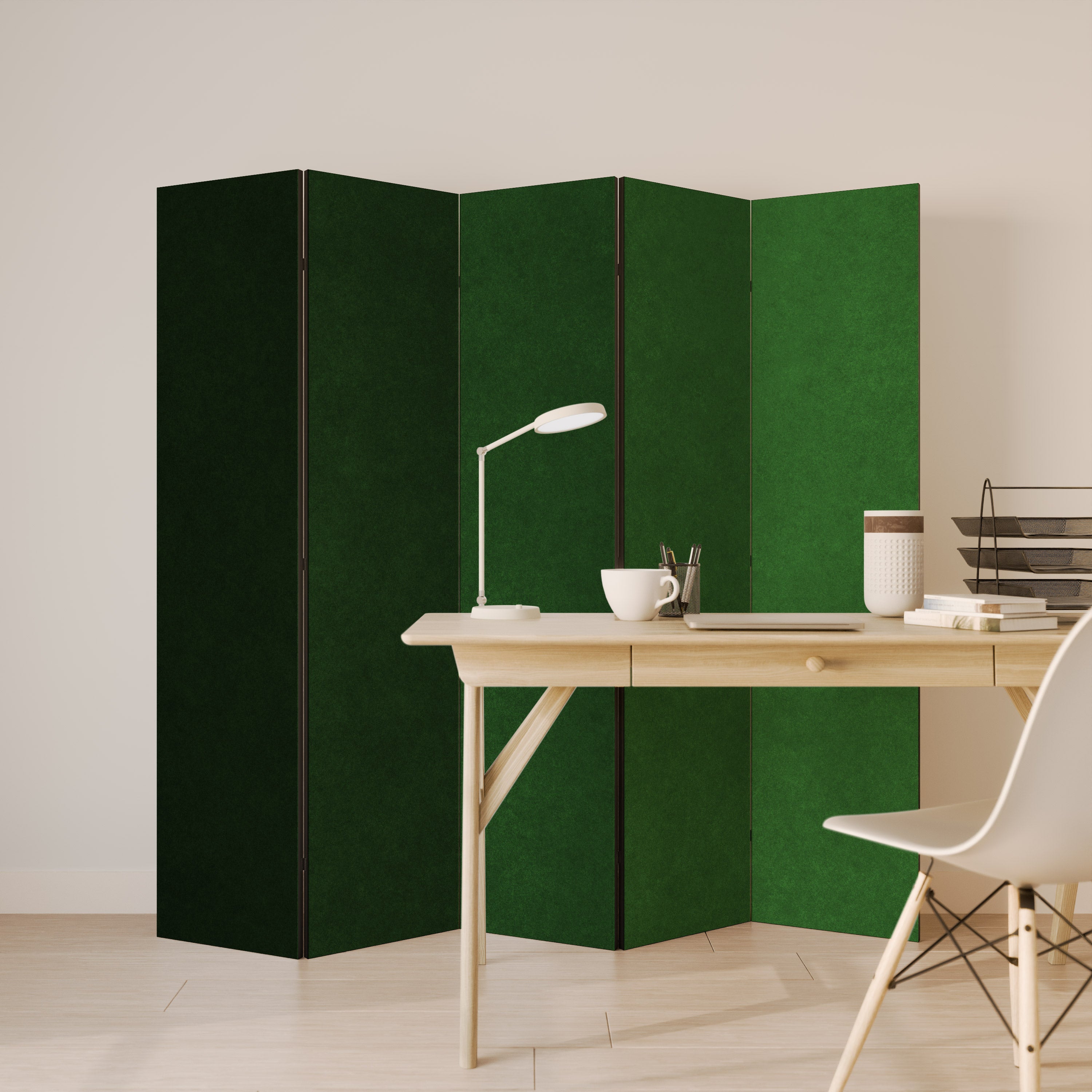 GREEN YOURSELF Dekoracyjny parawan 5-skrzydłowy