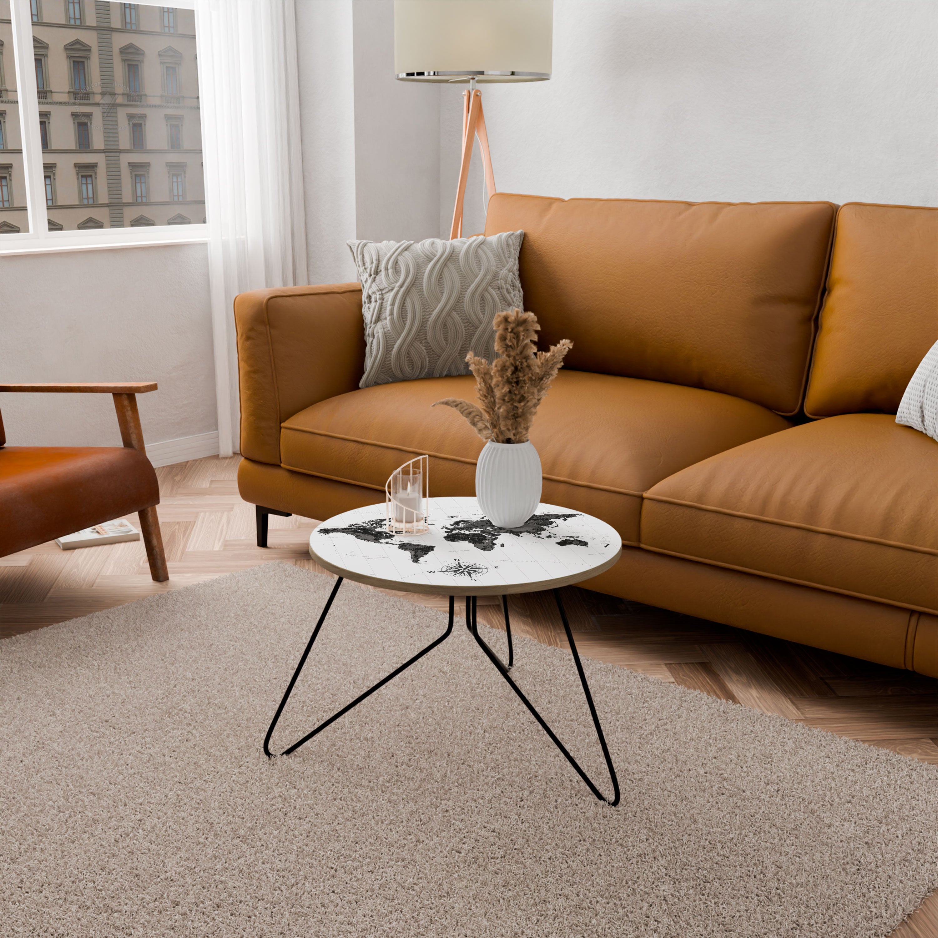 GLOBAL SHADOWS Stolik kawowy mały