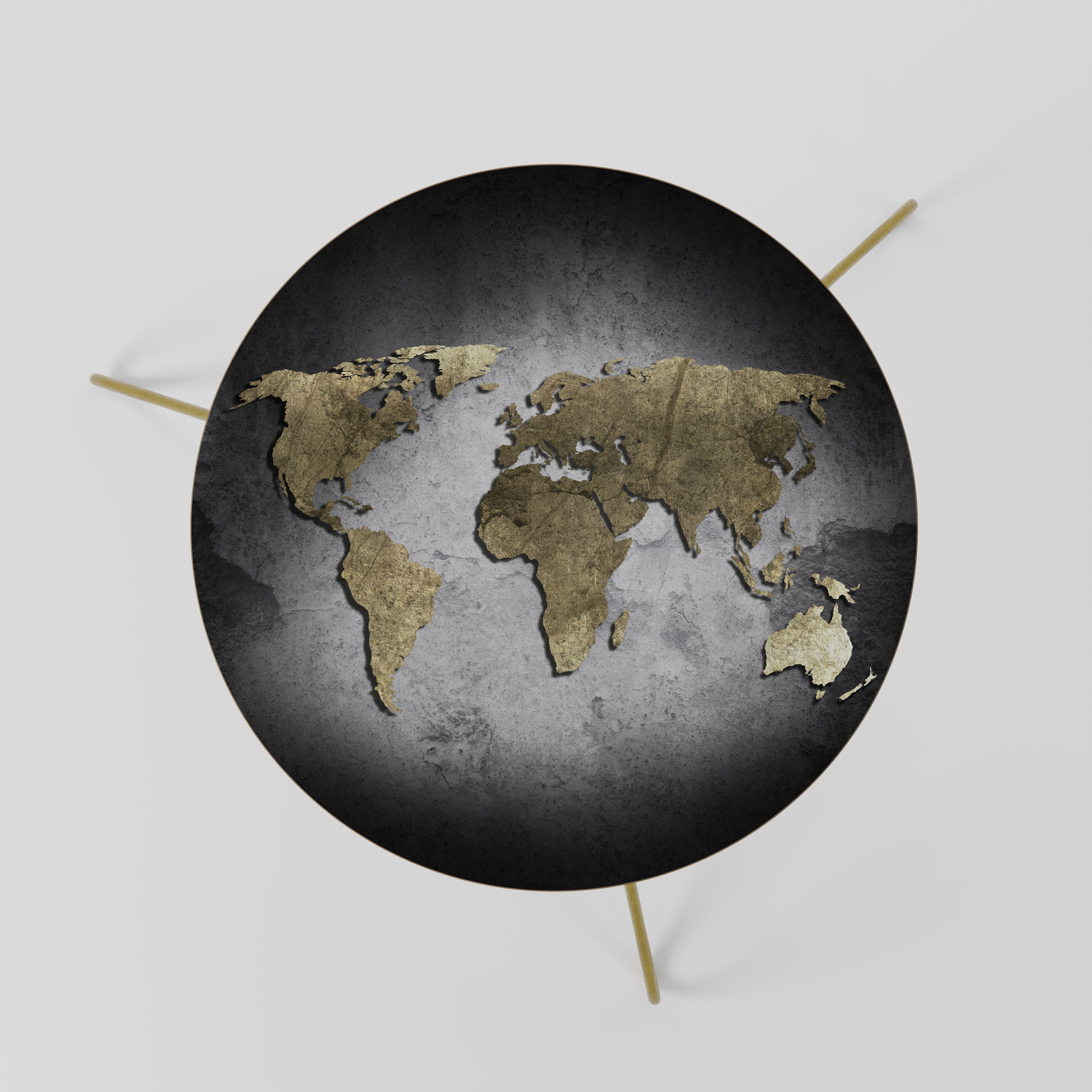 GOLDEN GLOBE TREASURE Stolik kawowy mały